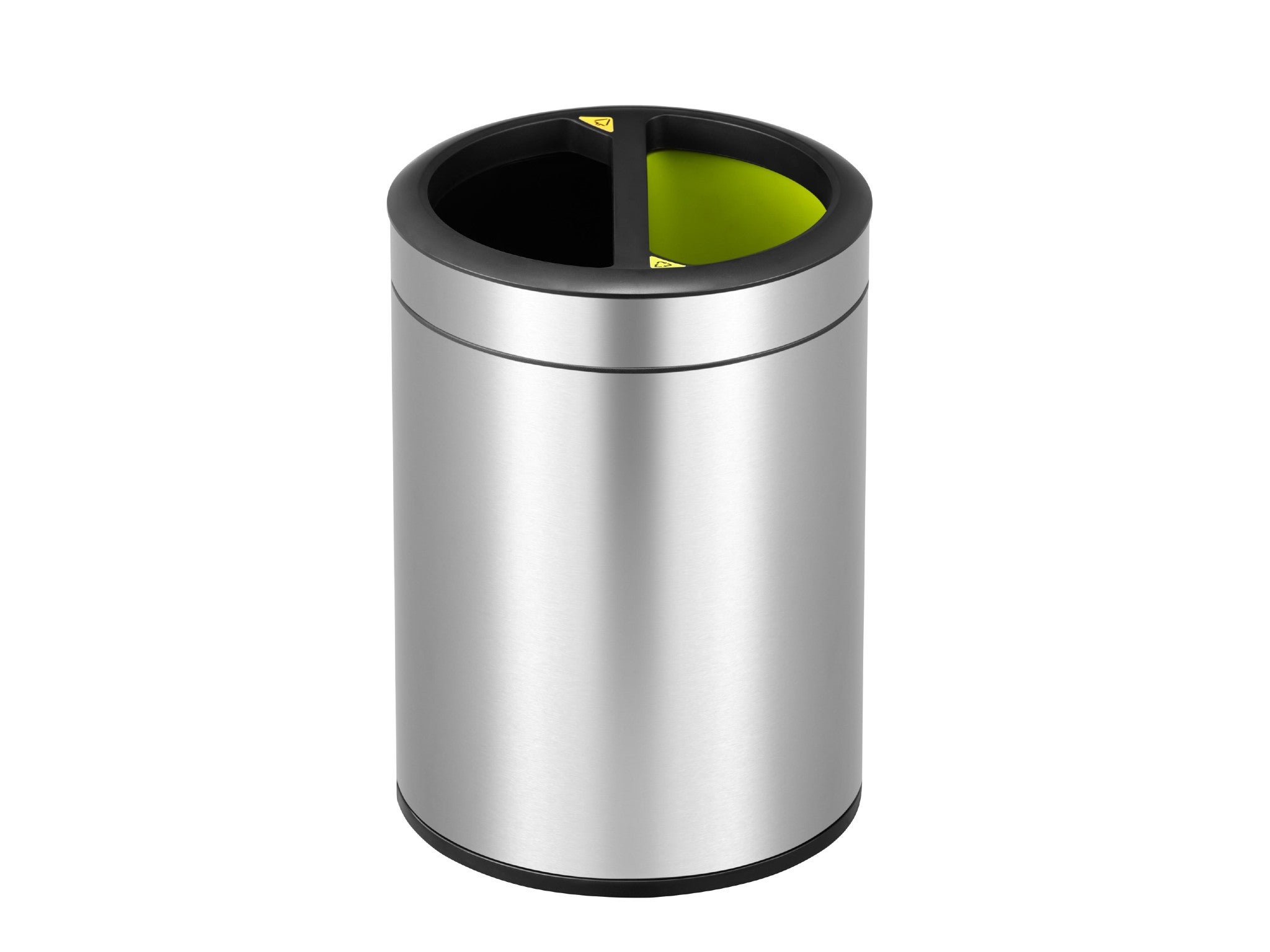 Eko round open top 5/5 litre recycling bin indybest