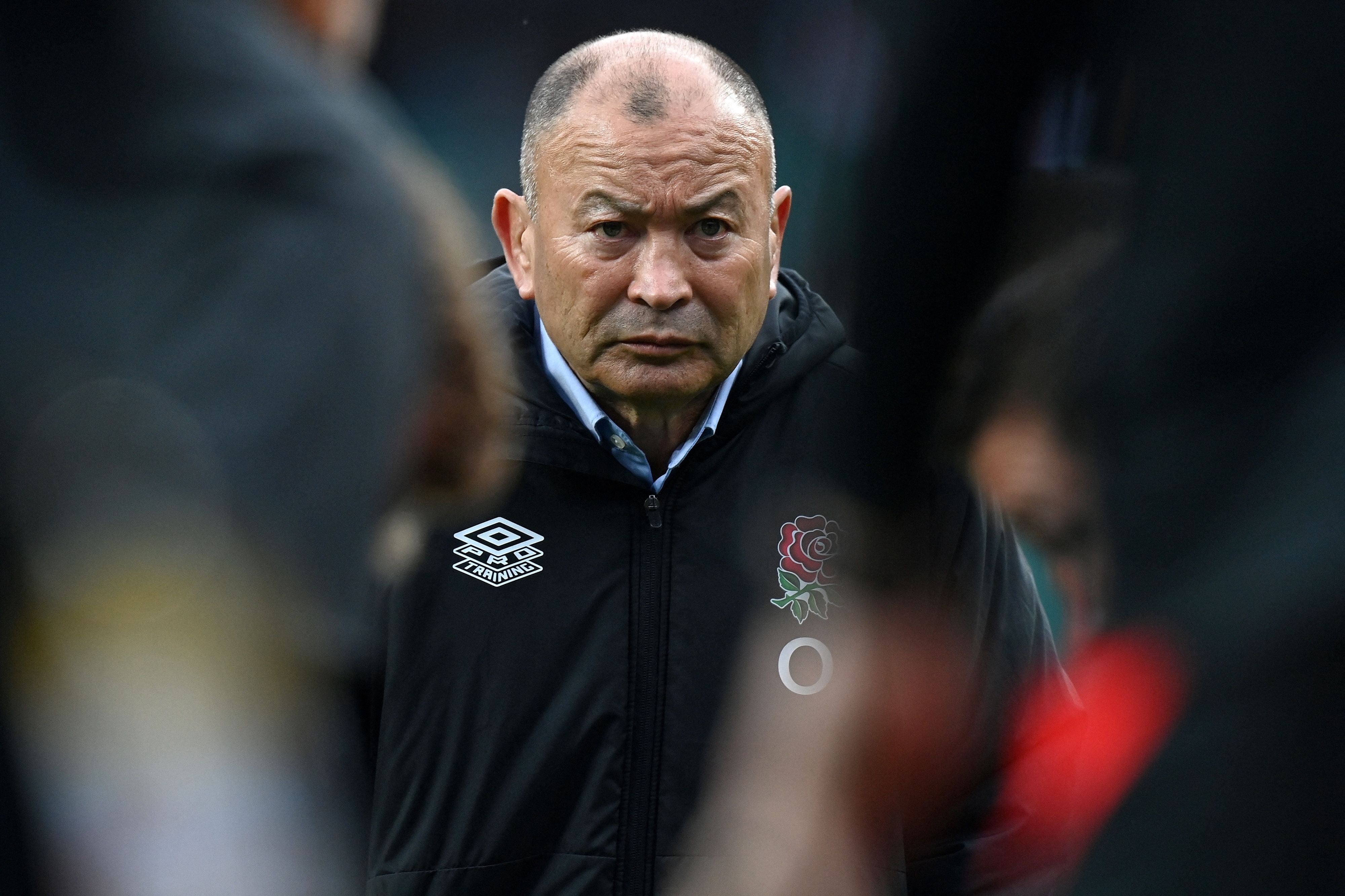 England’s Australian head coach Eddie Jones