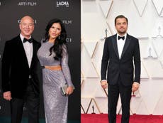 Jeff Bezos responds to viral video of girlfriend Lauren Sanchez gazing at Leonardo DiCaprio