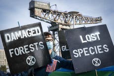 Cop26 news – live: ‘Mountain to climb’, Sharma admits as report shows world on course for 2.4C heating