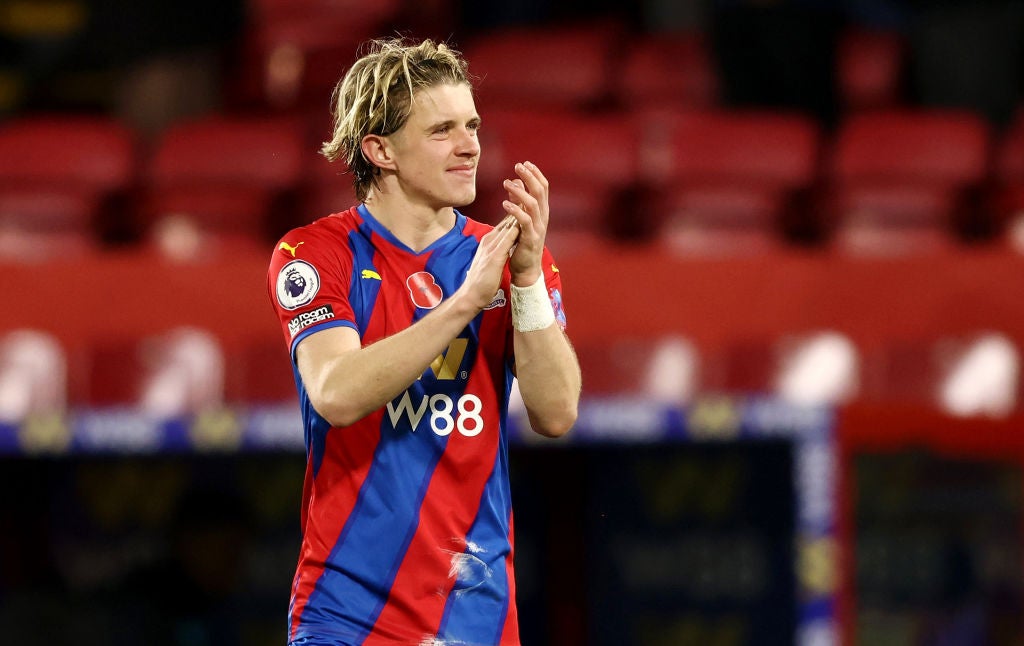 Crystal Palace midfielder Conor Gallagher
