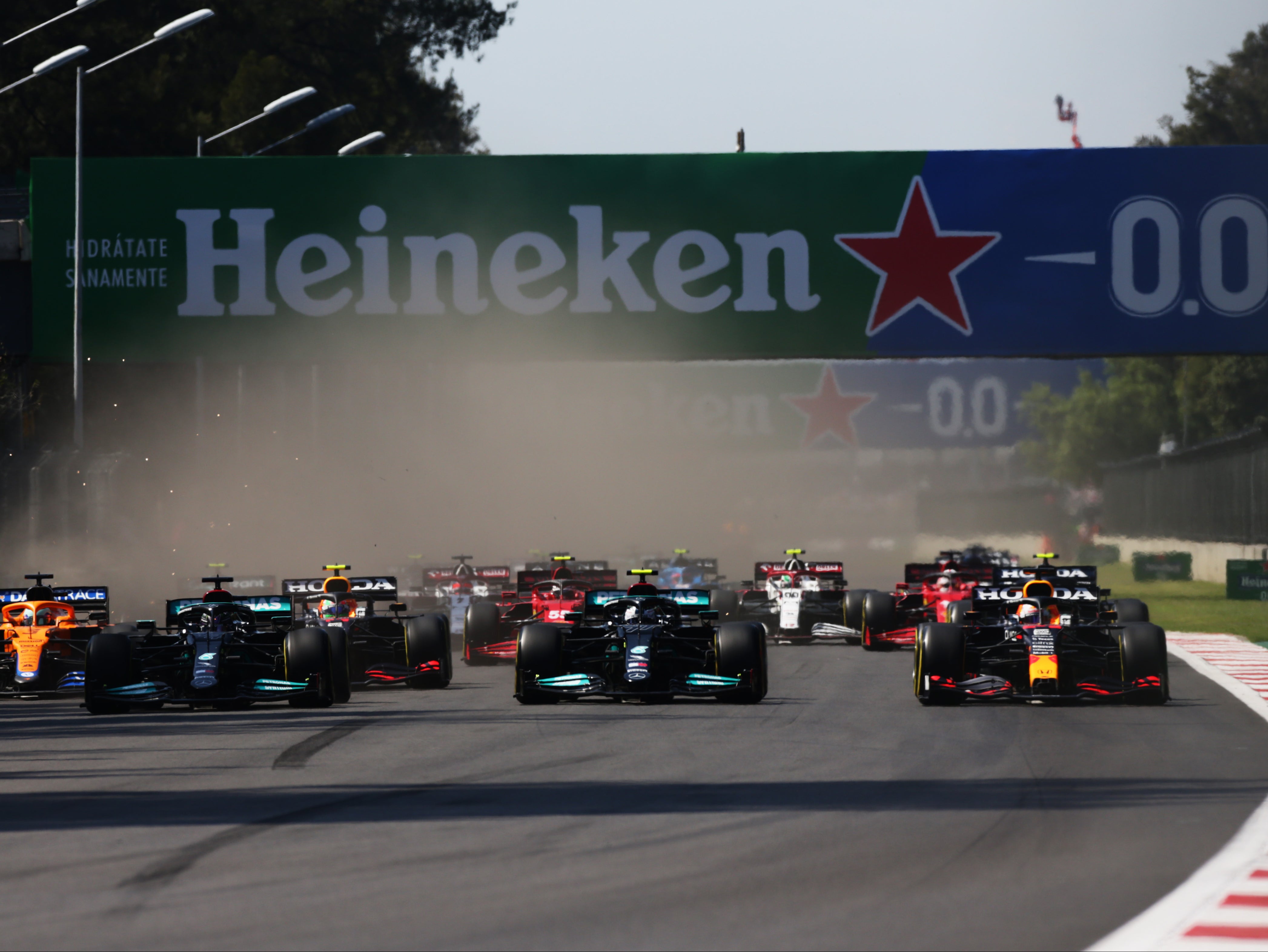 Max Verstappen took a dominant win in Mexico