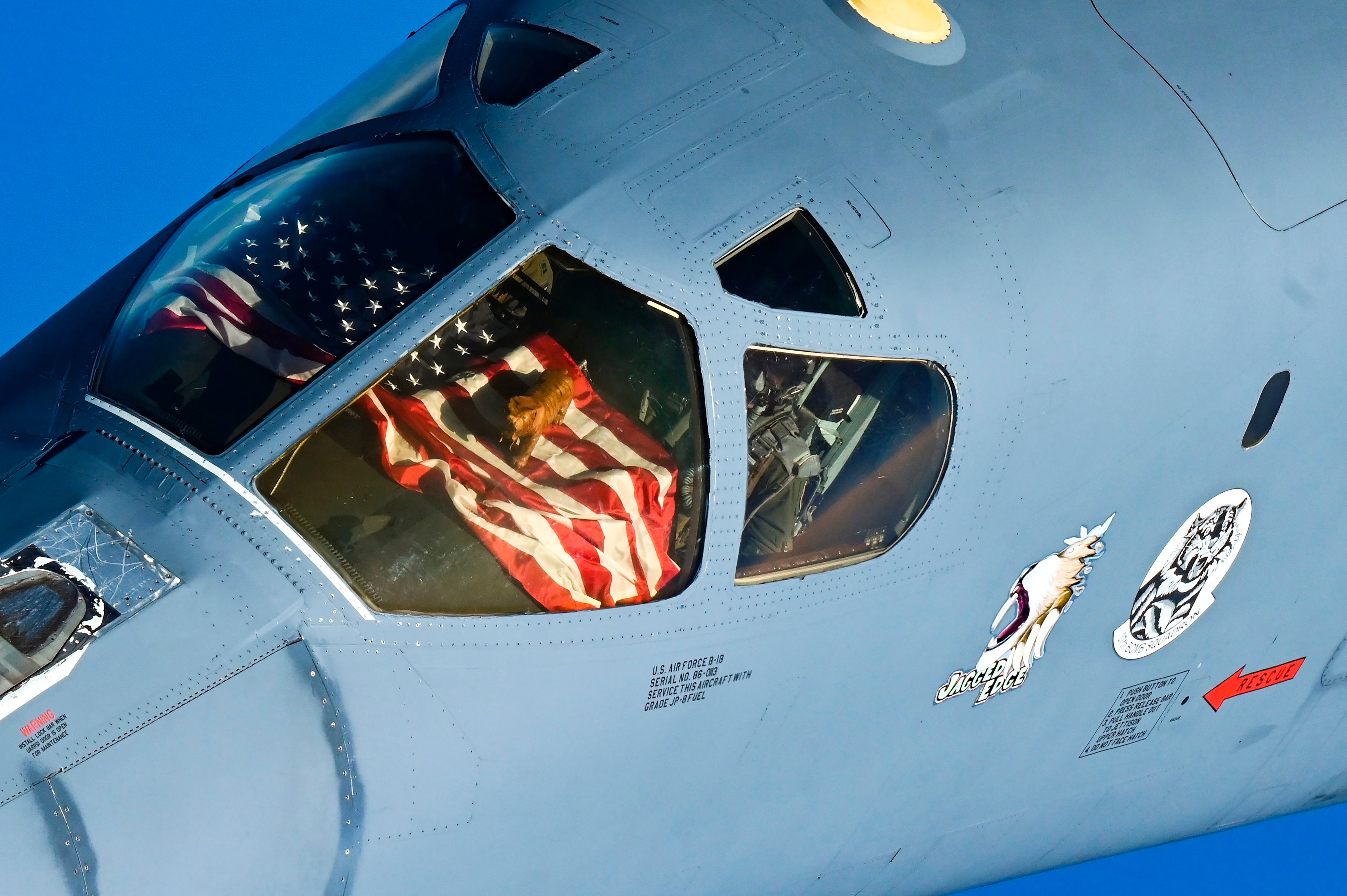 US Air Force B-1B Lancer bomber