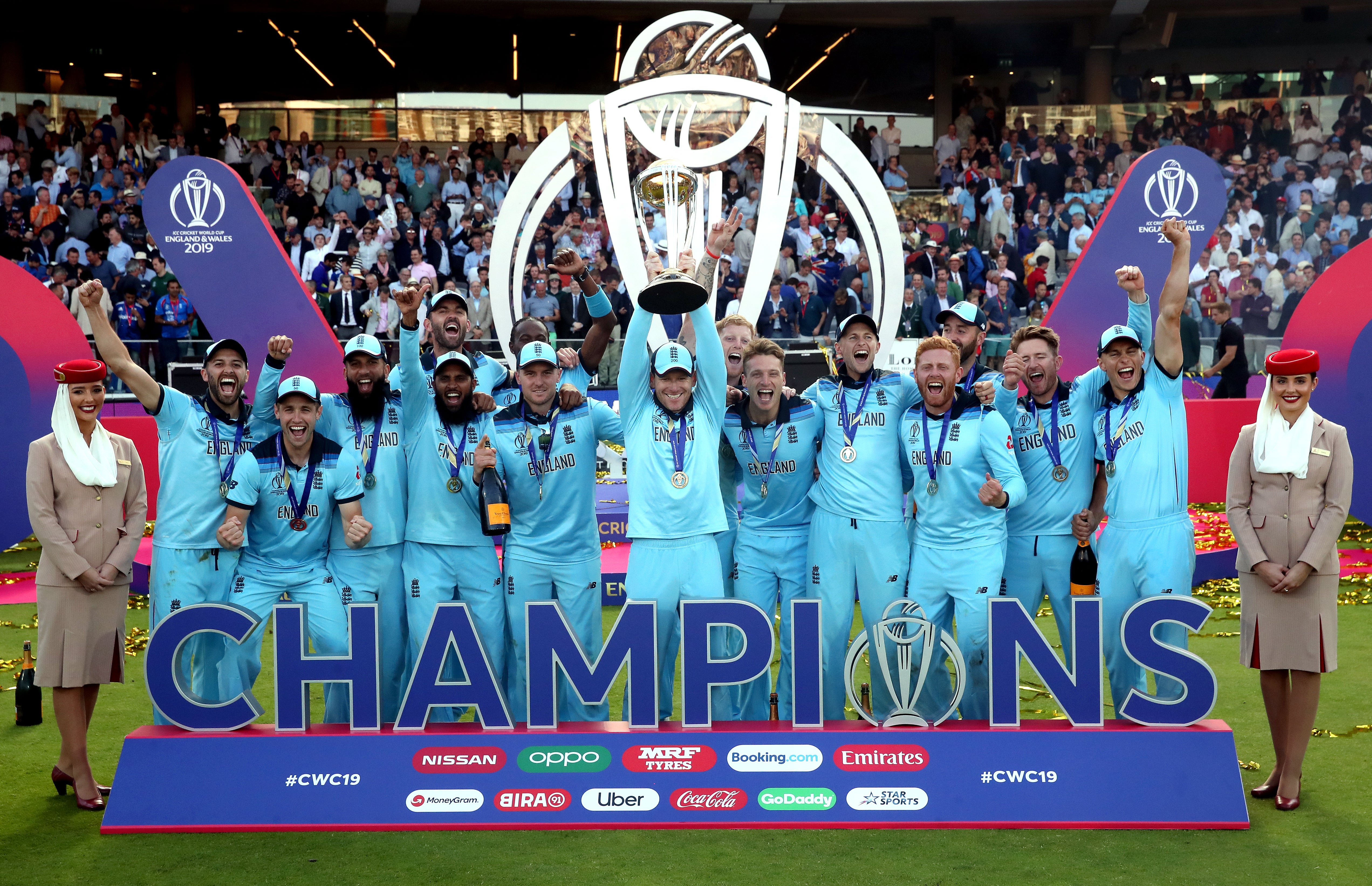 England won the 2019 World Cup final (Nick Potts/PA)
