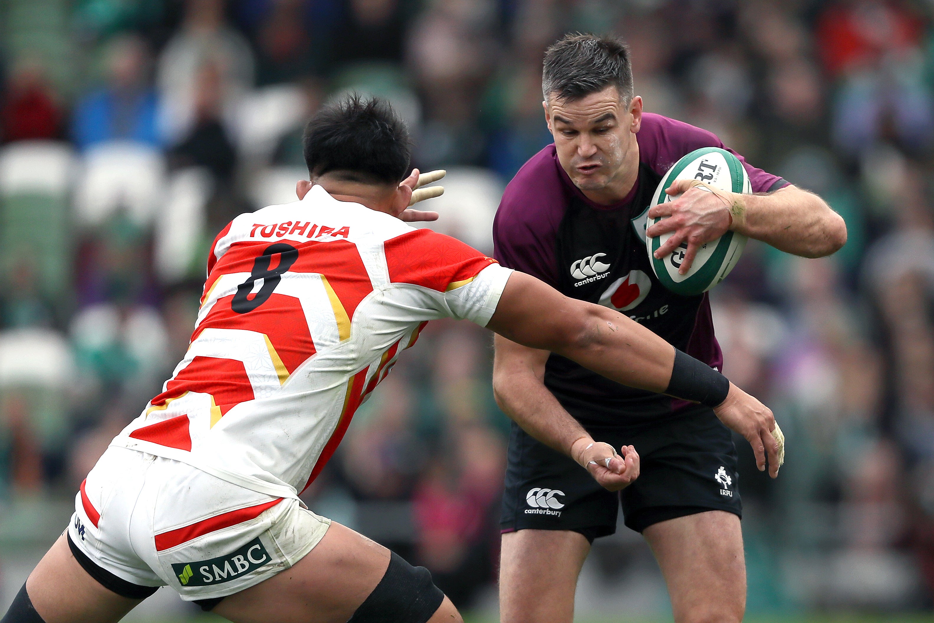 Ireland thrashed Japan at the weekend