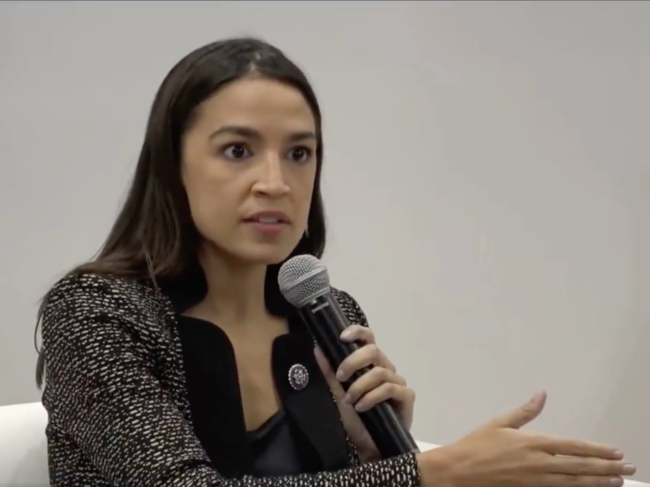 AOC tells COP26 'the US is back' but must act to regain its authority on climate issues