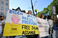 Julian Assange fiancée ‘equally appalled’ by Biden and Trump’s efforts to extradite WikiLeaks founder to US