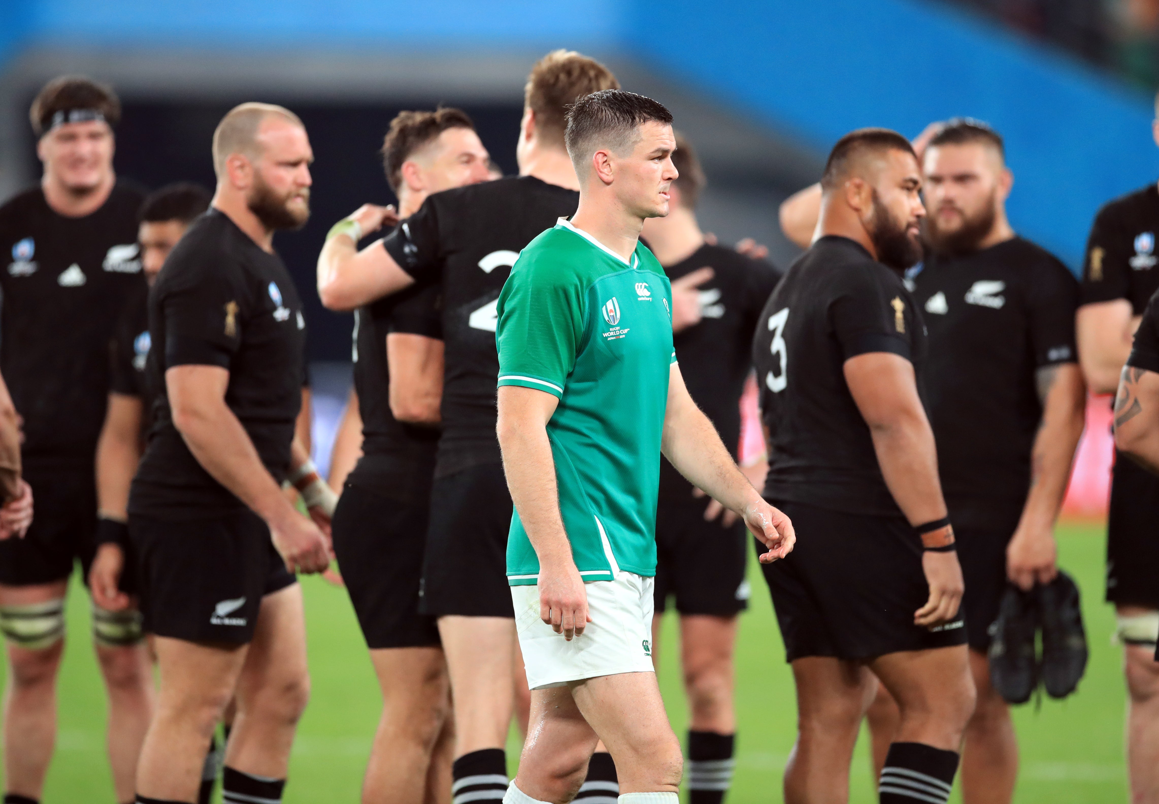 Johnny Sexton suffered World Cup disappointment at the hands of New Zealand in 2019 (Adam Davy/PA)