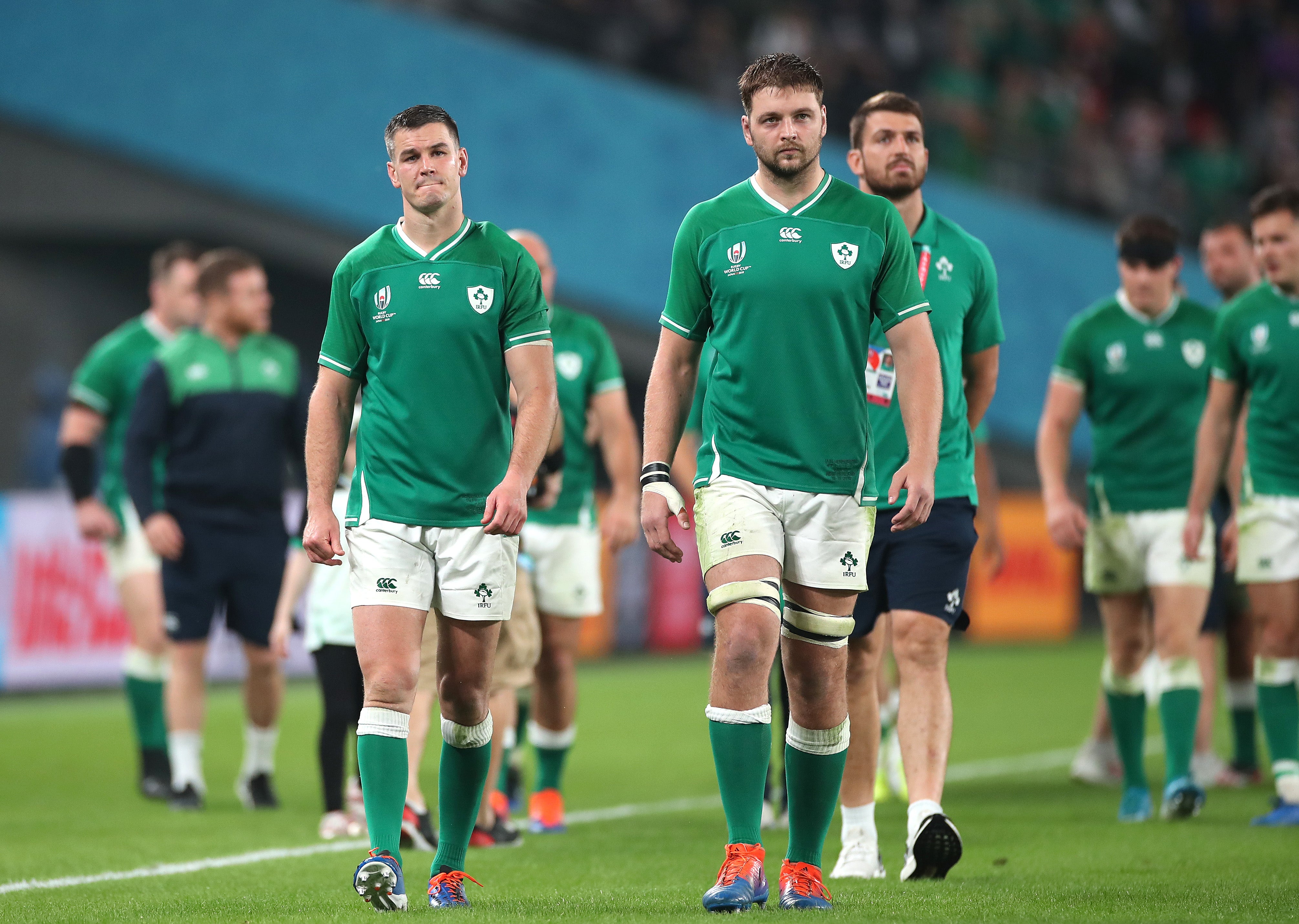 The All Blacks won 46-14 in the quarter-final in Tokyo