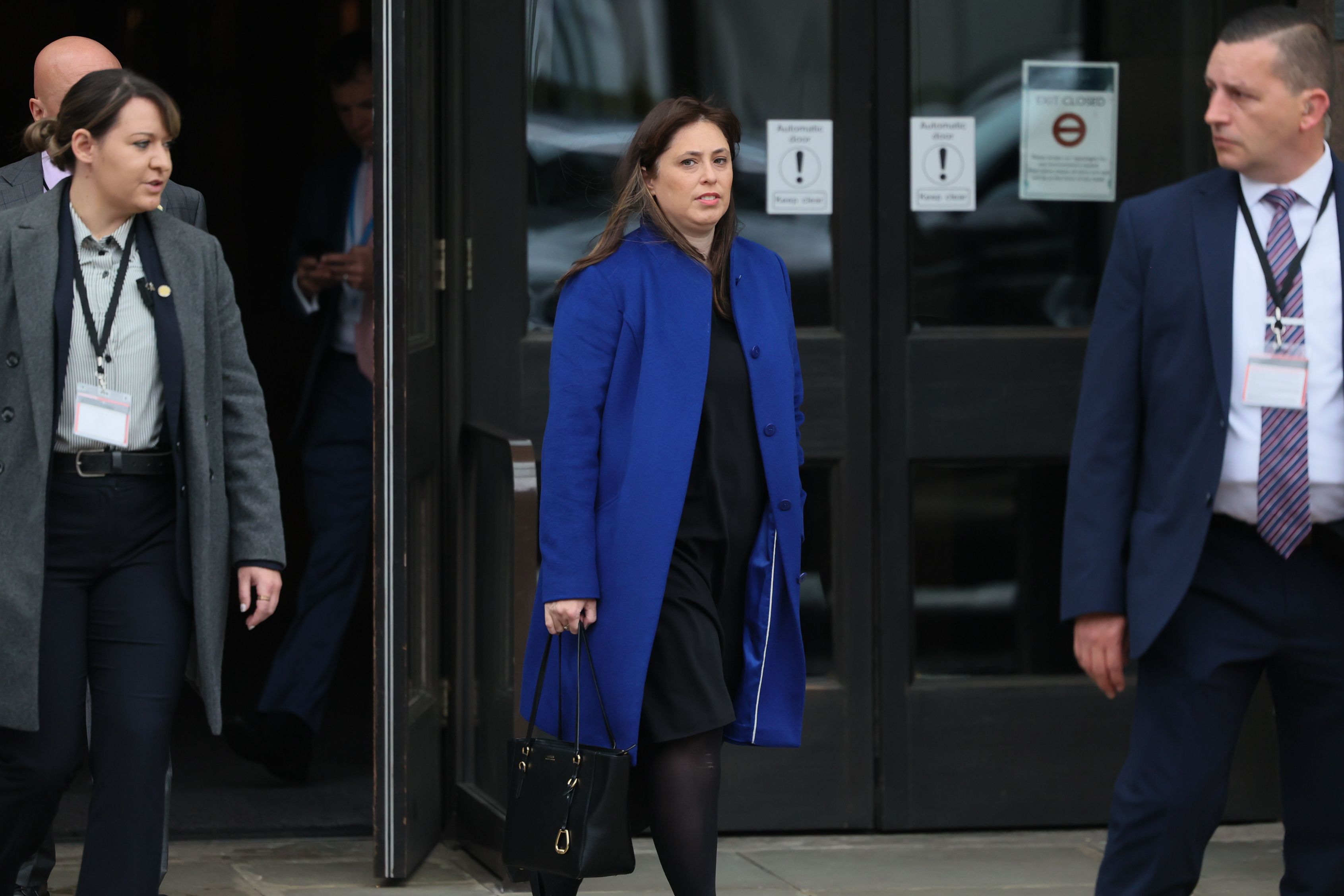 Israeli ambassador Tzipi Hotovely was rushed to her diplomatic car by security officers as protesters booed