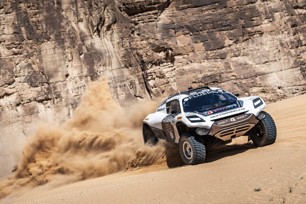 Extreme E is an electric off-road racing series