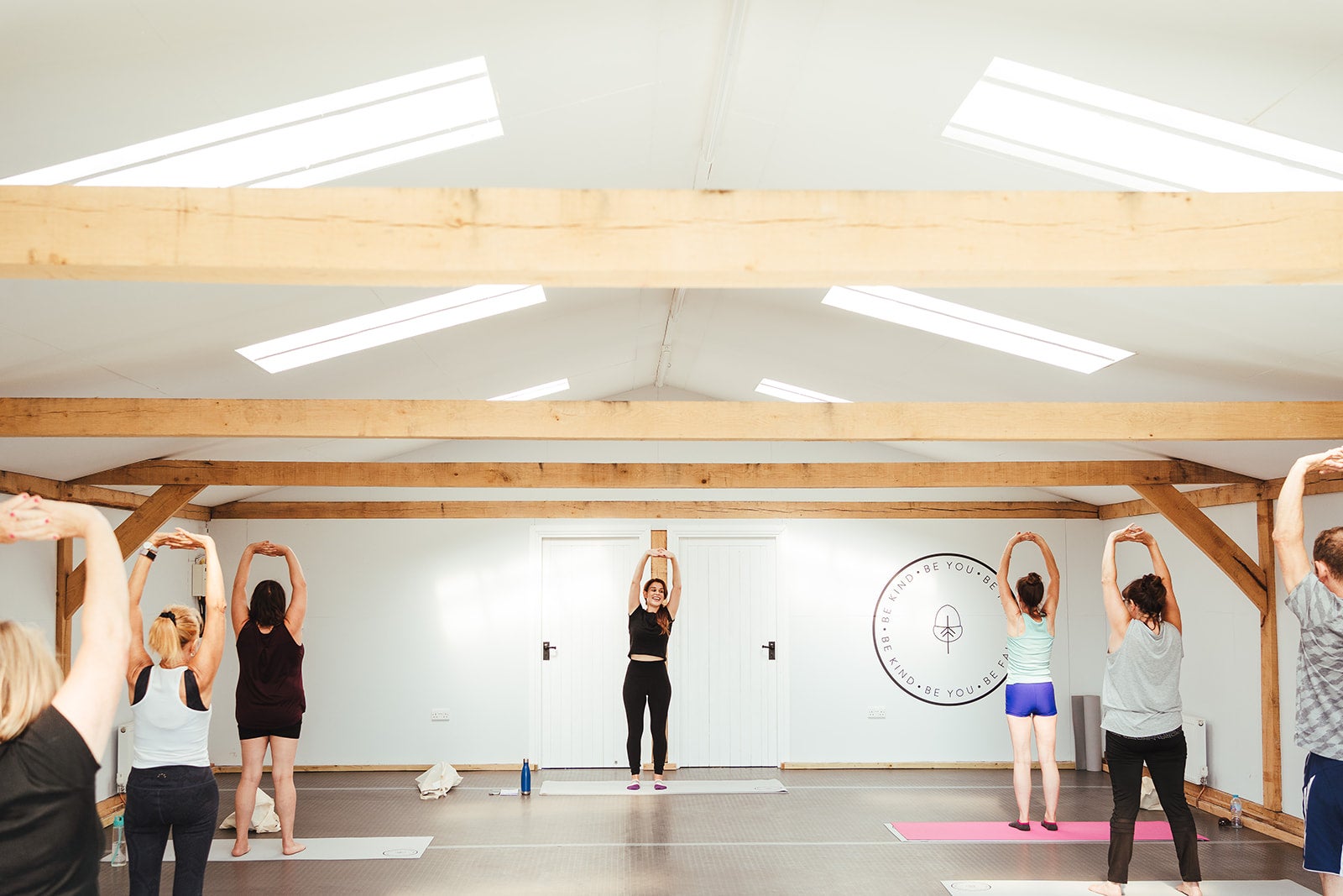 Guests can also opt in to yoga classes