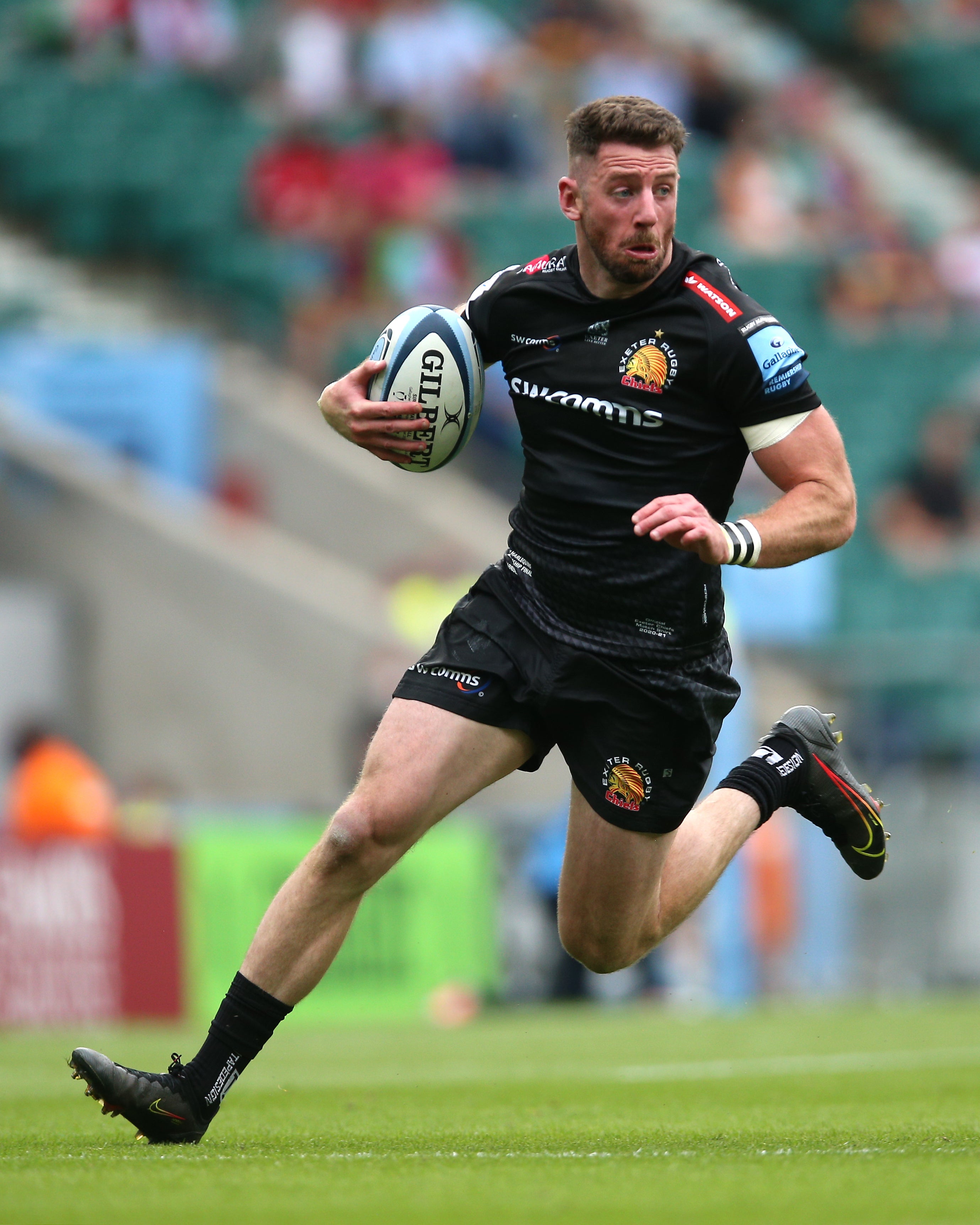 Wales international and former Exeter wing Alex Cuthbert (Nigel French/PA)