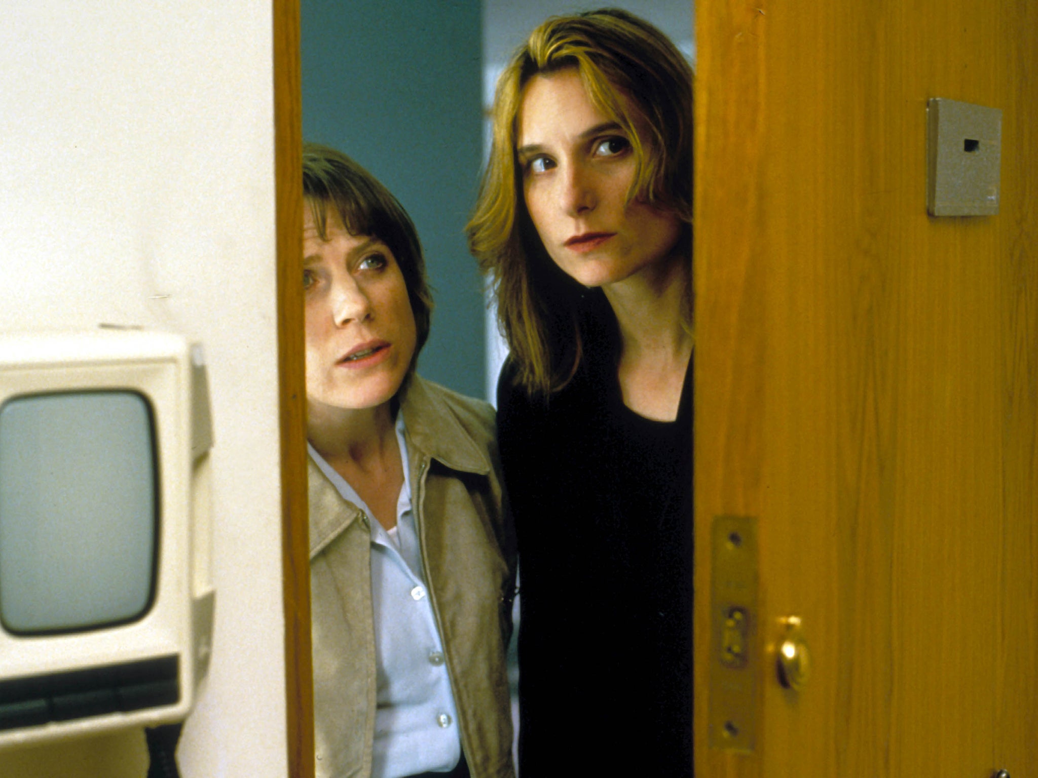 Cartlidge and Lynda Steadman in ‘Career Girls'