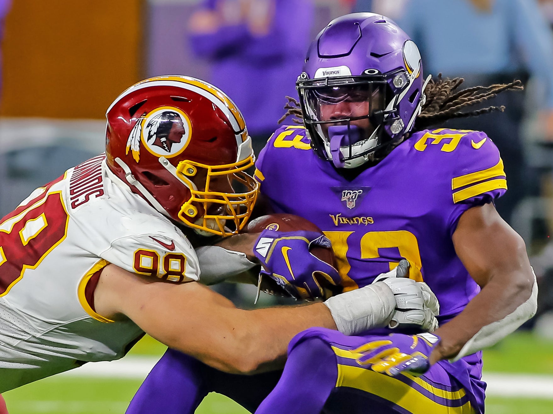 Dalvin Cooks, a running back for Minnesota Vikings