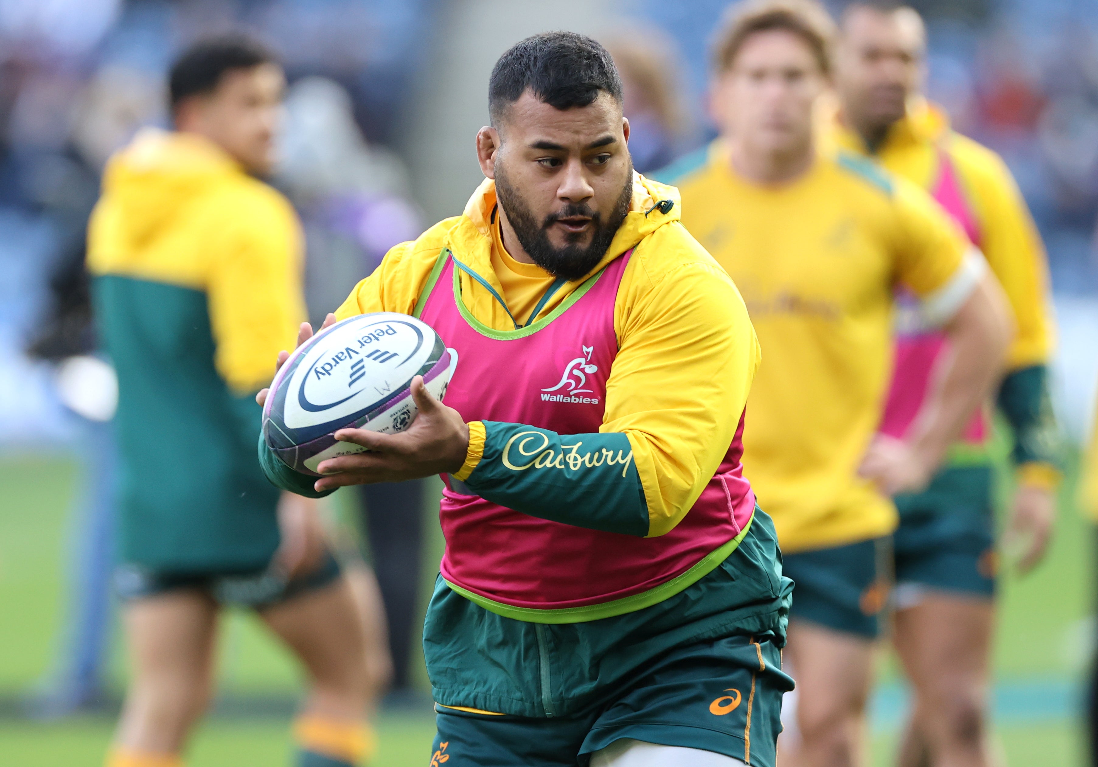 Taniela Tupou has been ruled out of Australia’s clash with England (Steve Welsh/PA)