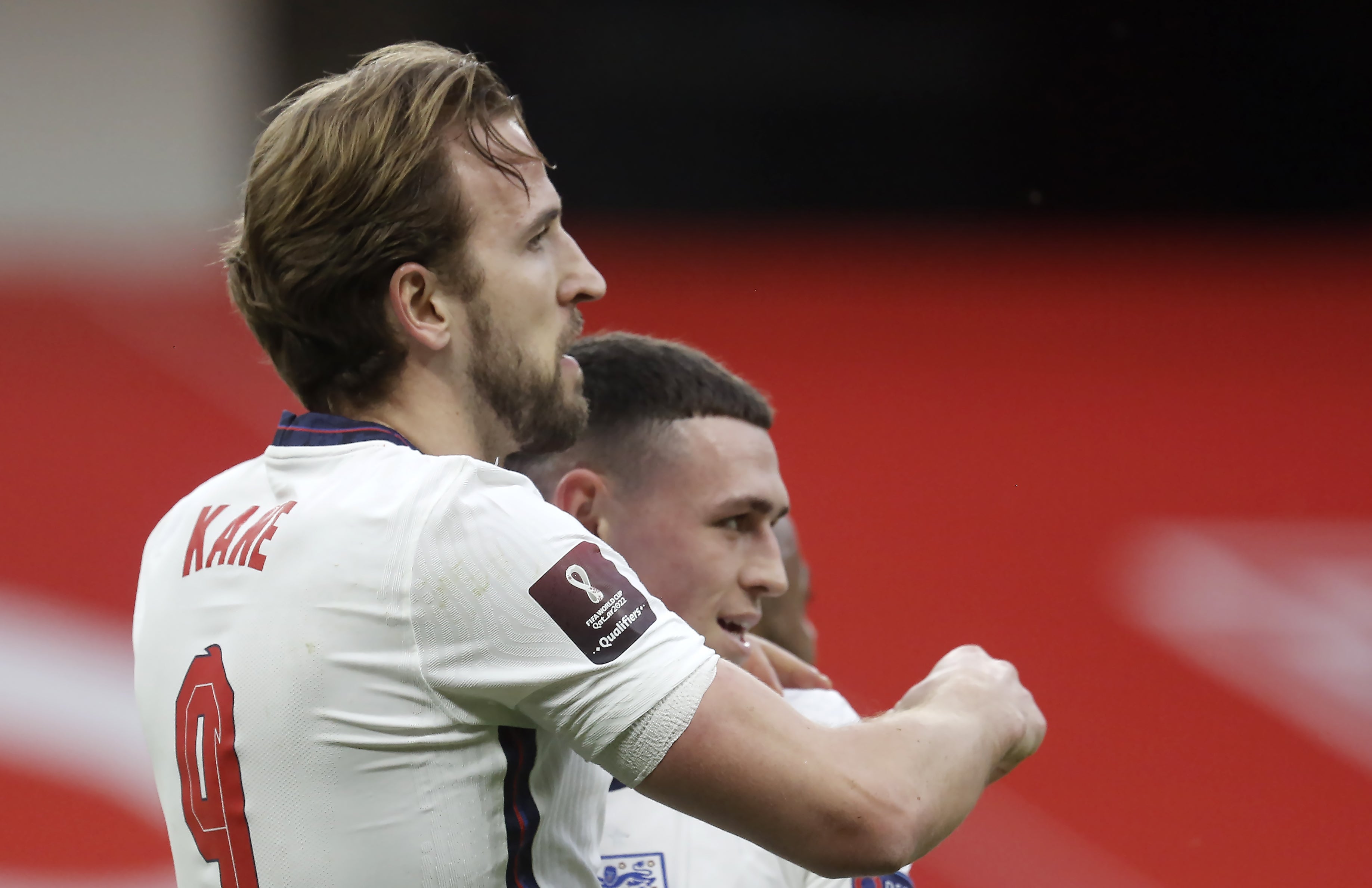 Kane opened the scoring as England beat Albania 2-0 in Tirana earlier this year (Florian Abazaj/PA)