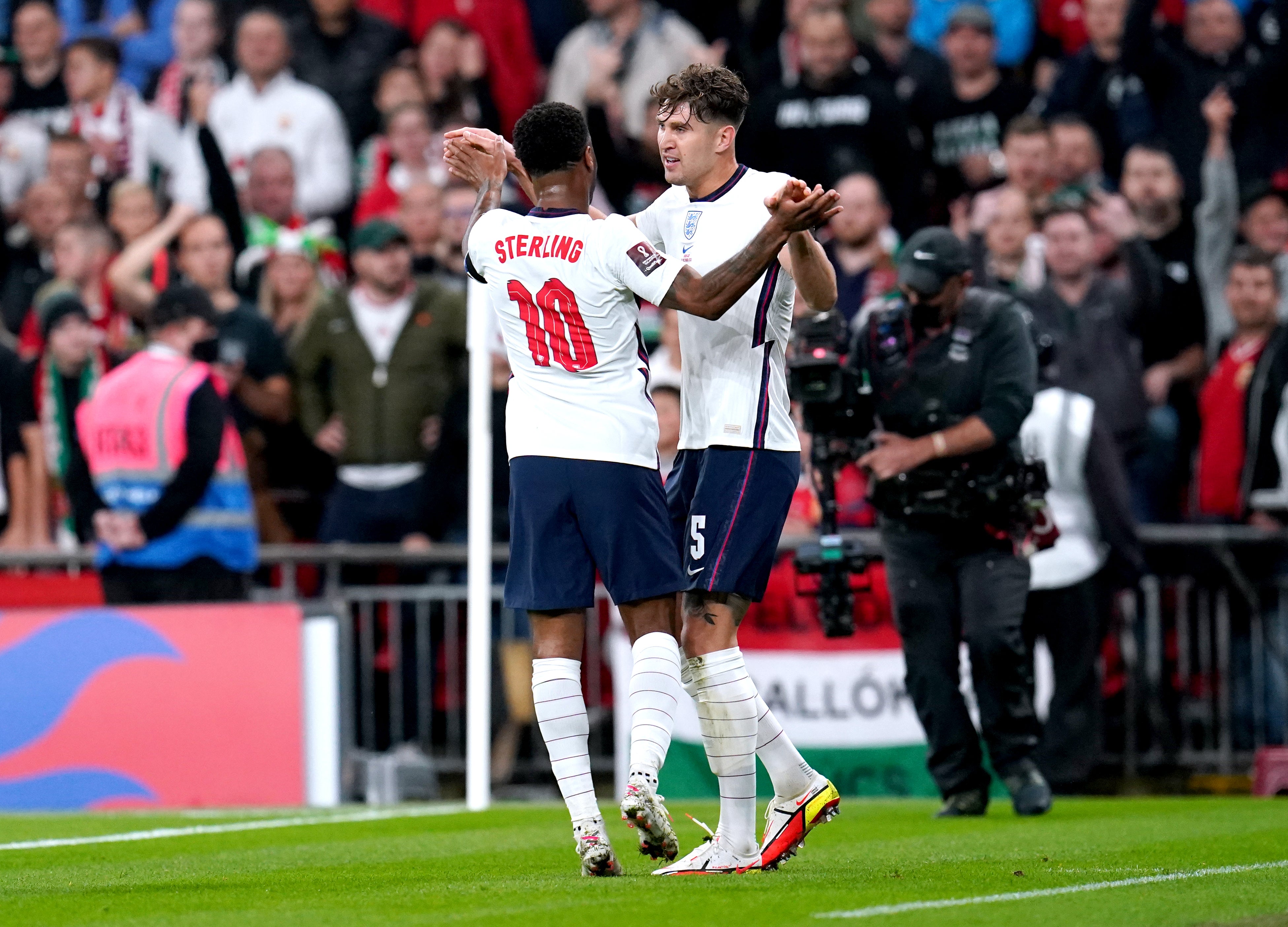 John Stones secured England a 1-1 draw against Hungary last month (Nick Potts/PA)