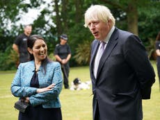 Boris Johnson faces legal challenge over backing for Priti Patel on bullying claims