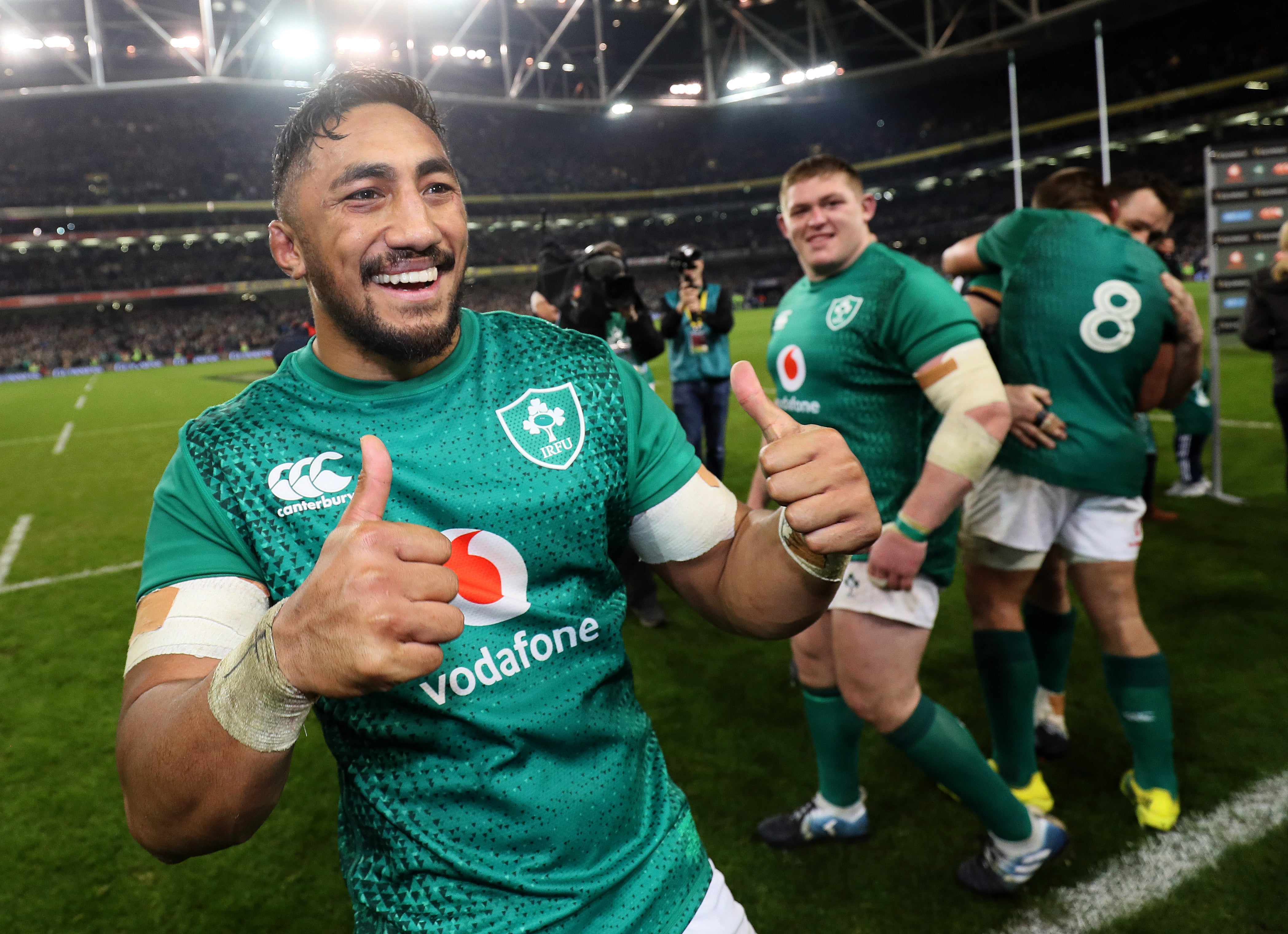 Ireland centre Bundee Aki starts