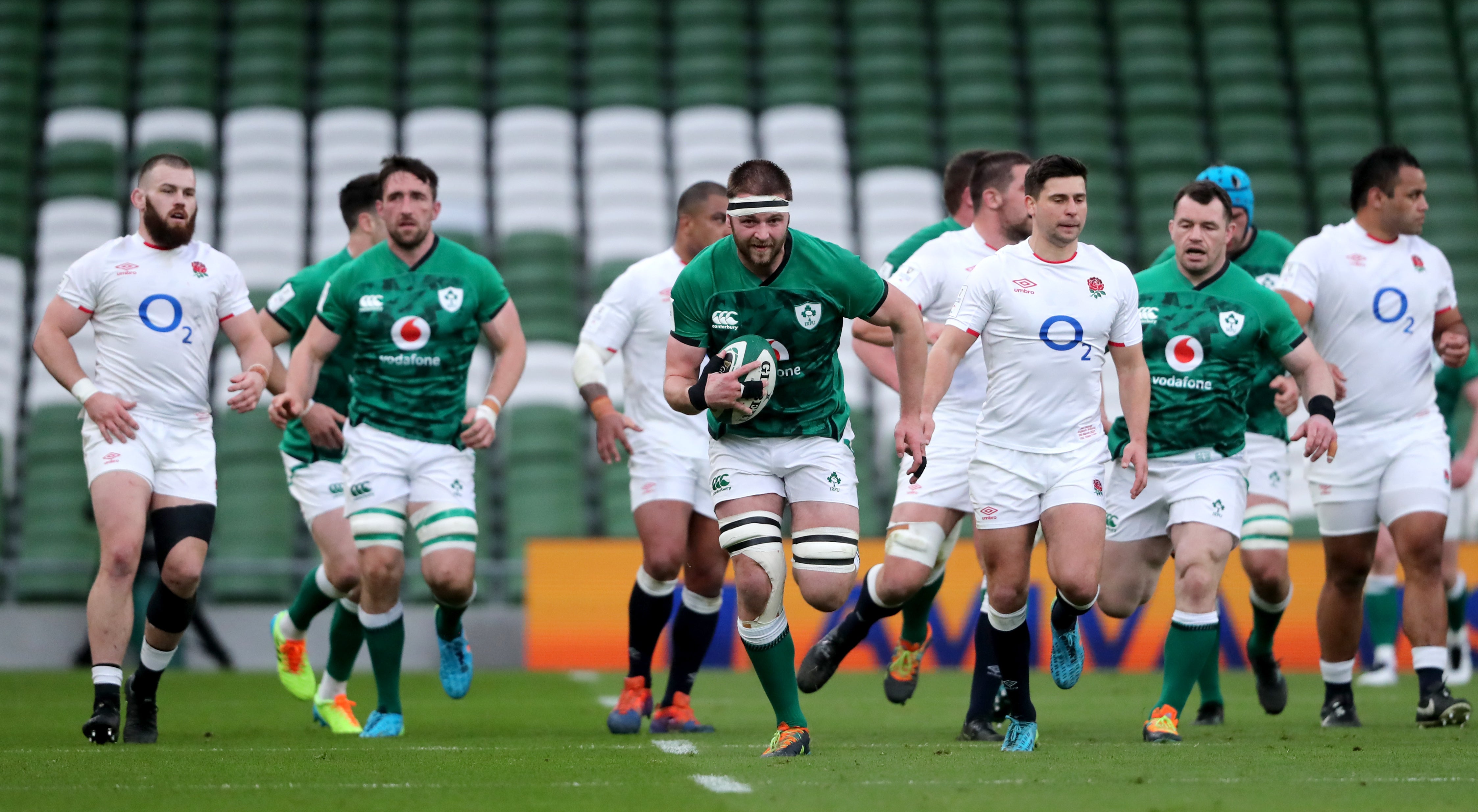 Iain Henderson will make his first Ireland start since March’s Guinness Six Nations win over England (Niall Carson/PA)