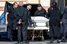 Henry Ruggs: Las Vegas Raiders owner attends funeral of victim of fiery DUI crash