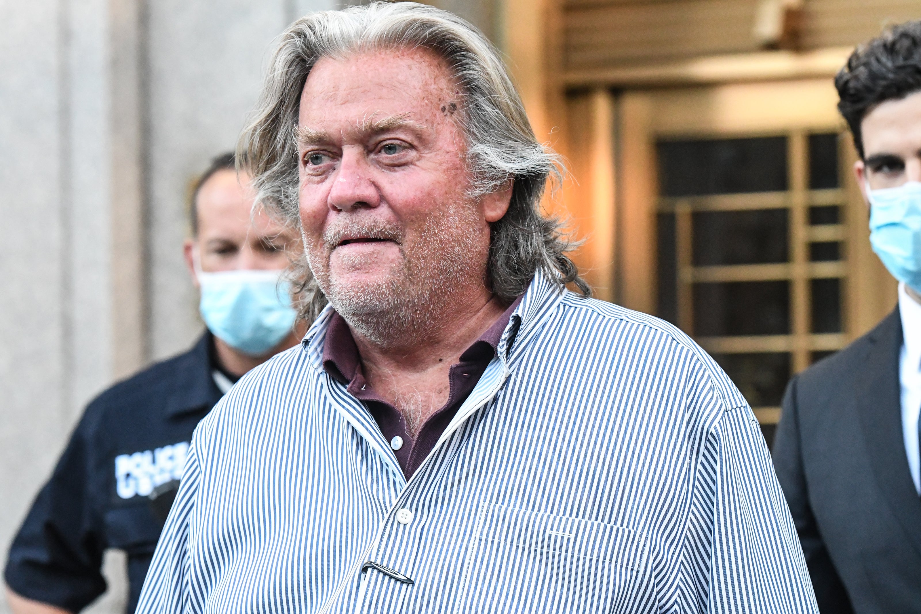 Former White House chief strategist Steve Bannon is accused of being involved in plotting of events that led to the 6 January riot