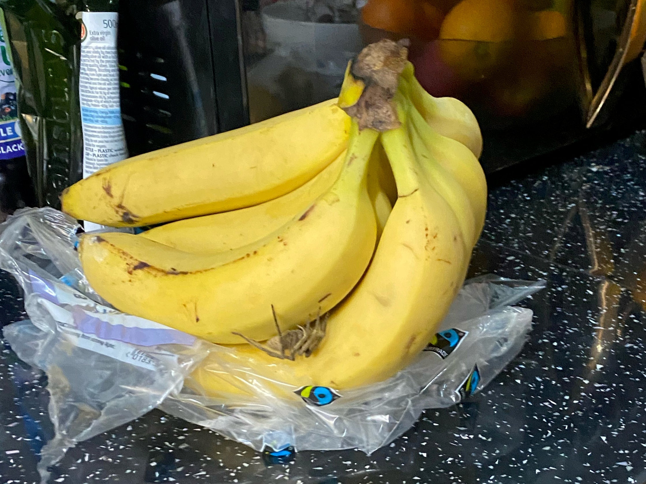 Man believe he found Brazilian wandering spider in pack of bananas