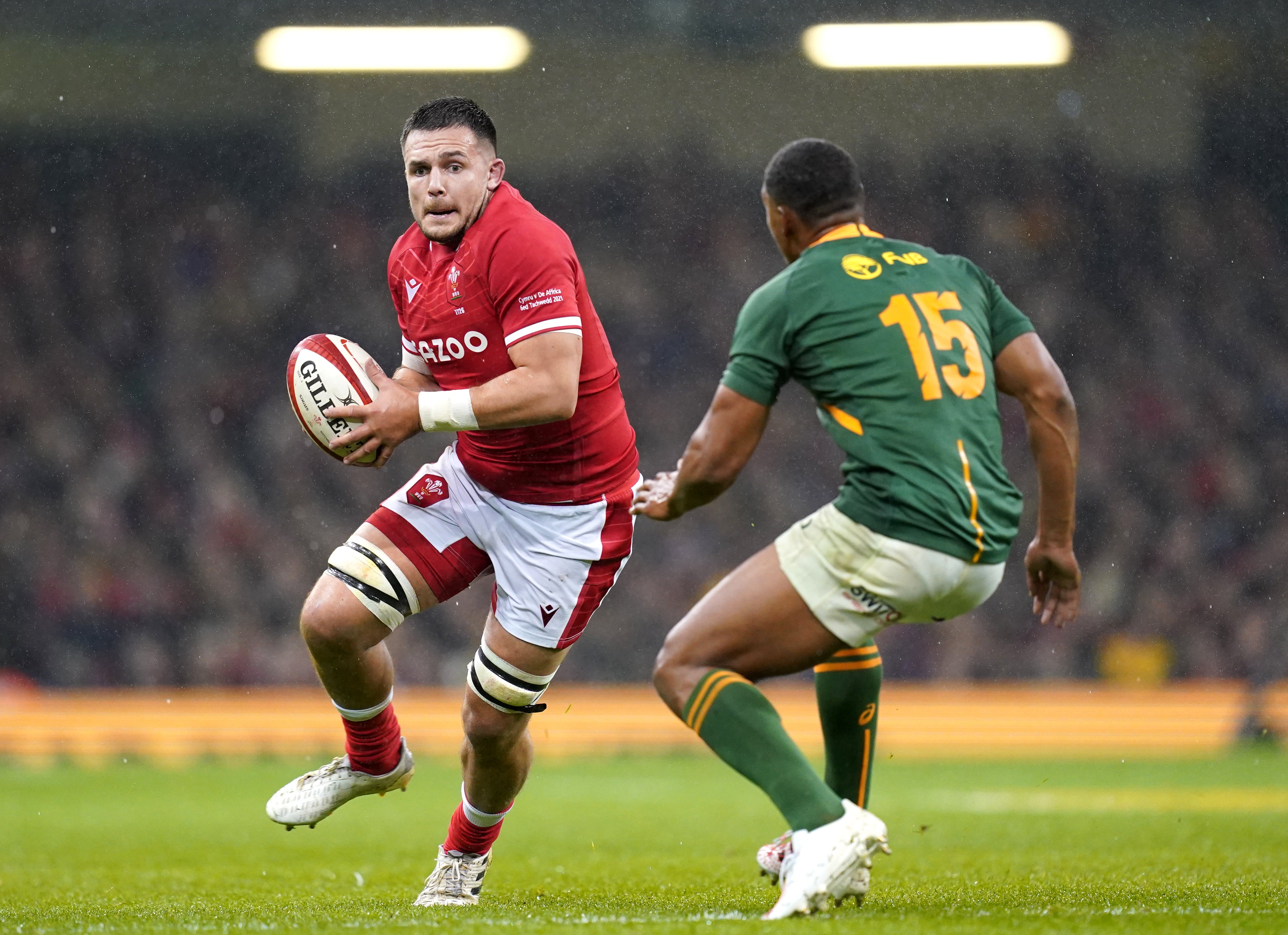 Ellis Jenkins, left, will captain Wales in Sunday’s Autumn Nations Series clash with Fiji (David Davies/PA)