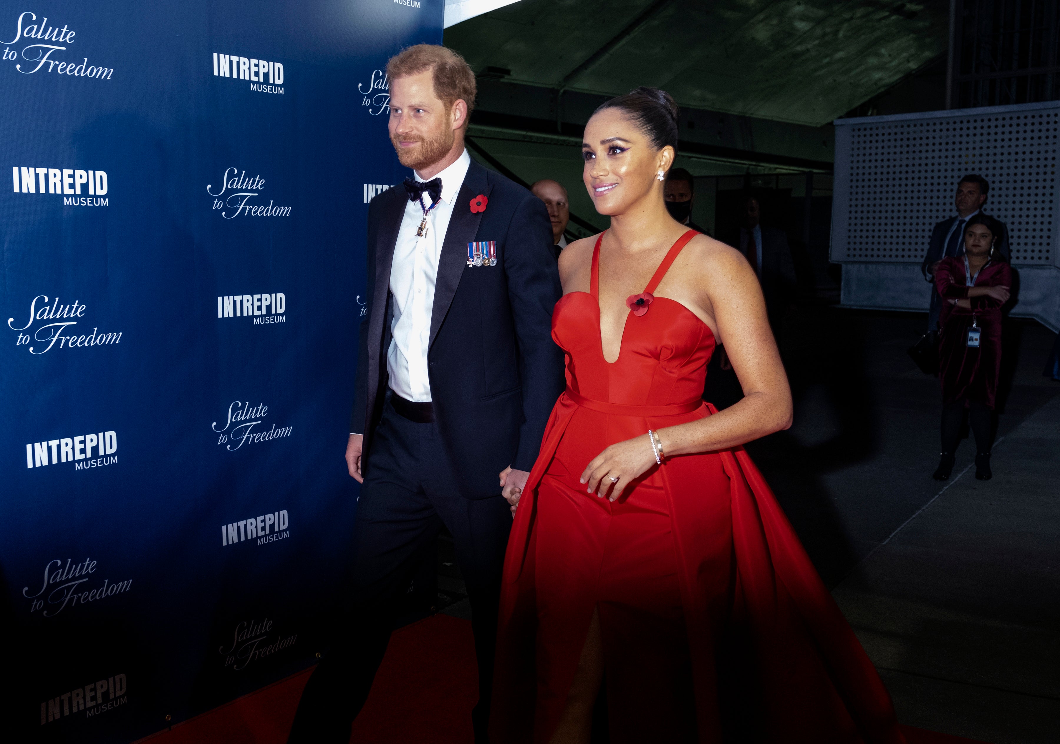 The Duke and Duchess of Sussex attend the Salute to Freedom Gala