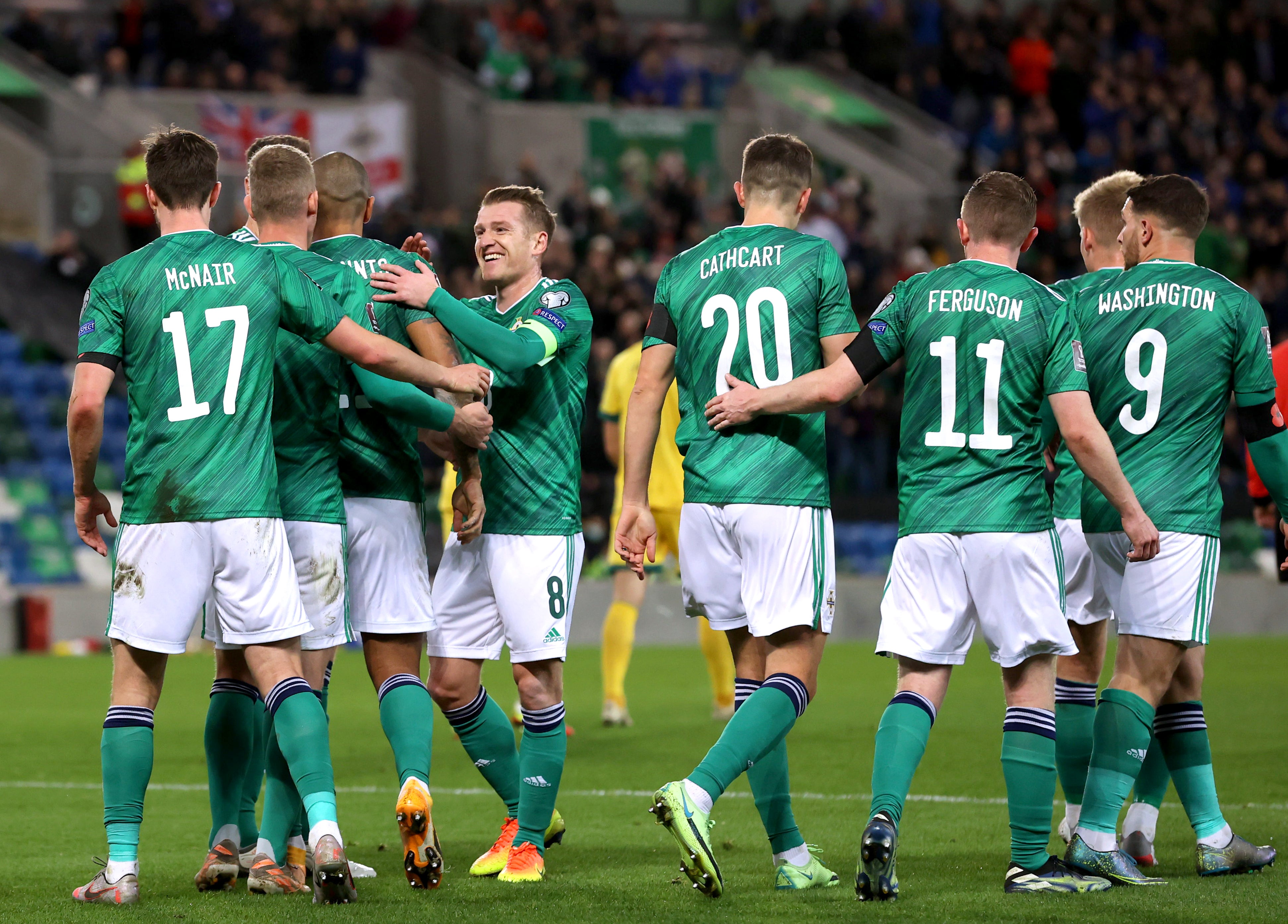 Northern Ireland face Italy in their final World Cup qualifier on Monday (Liam McBurney/PA)