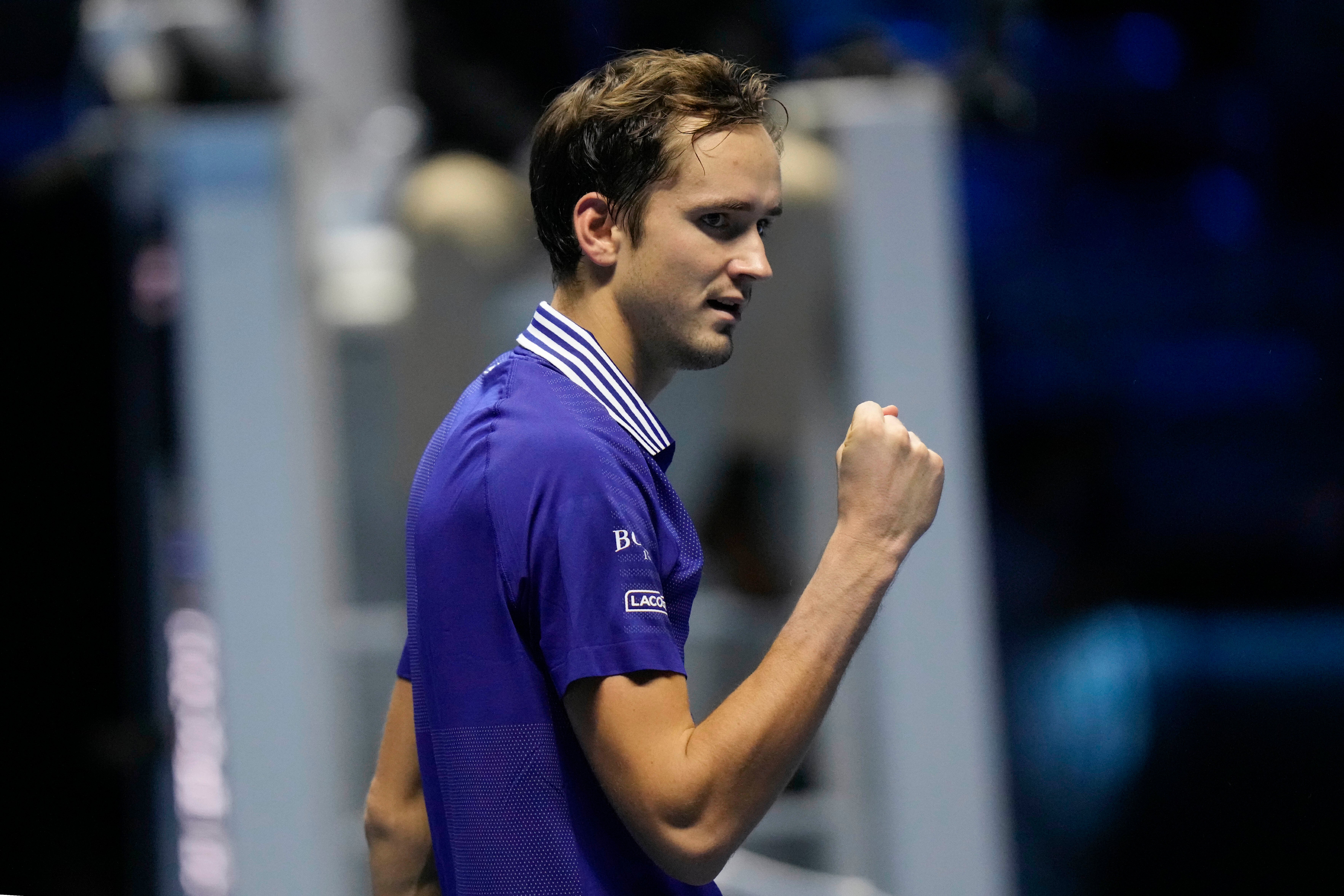 Daniil Medvedev beat Hubert Hurkacz (Luca Bruno/AP)