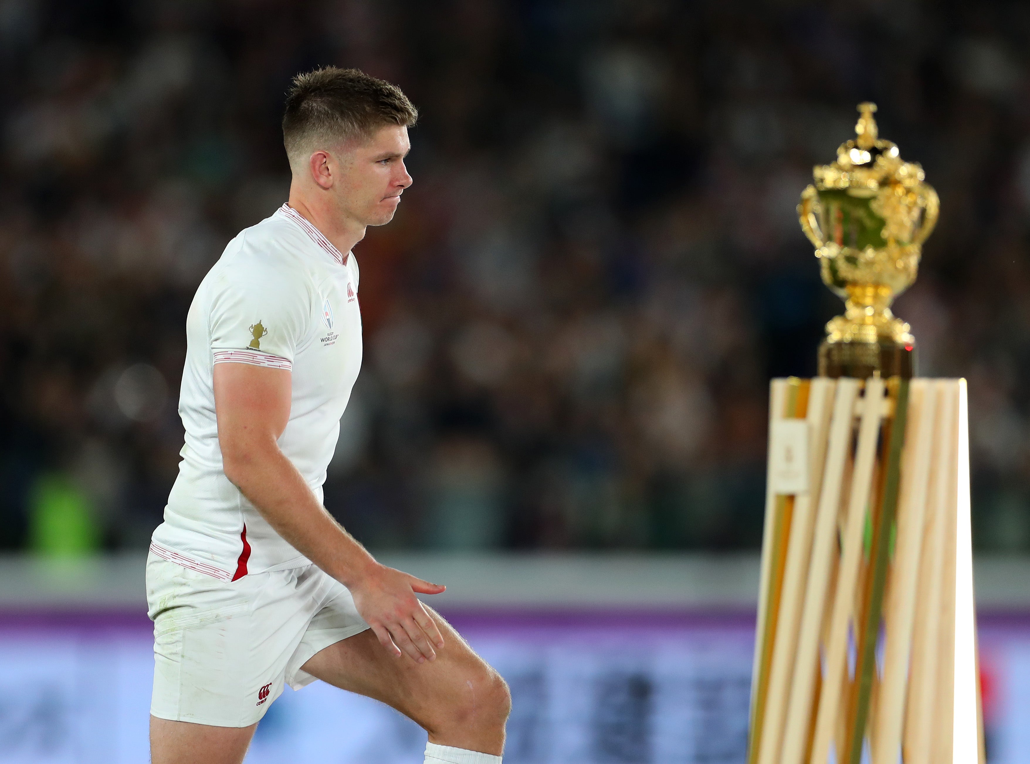 England captain Owen Farrell after his side’s World Cup final defeat by South Africa