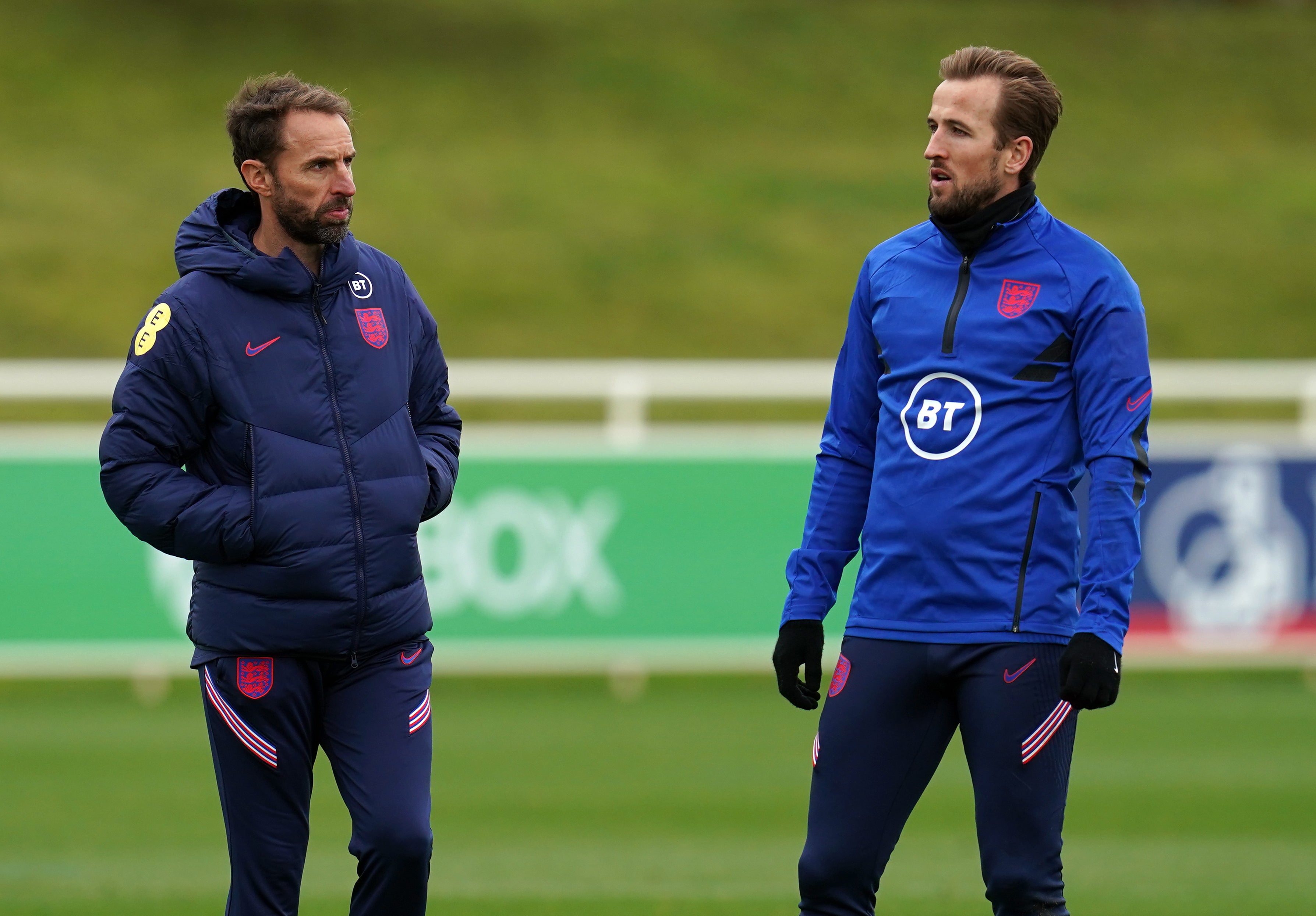 Gareth Southgate will consider playing Harry Kane (Nick Potts/PA)