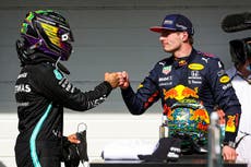 F1 latest news and rumours LIVE: Max Verstappen waits on penalty for Lewis Hamilton incident