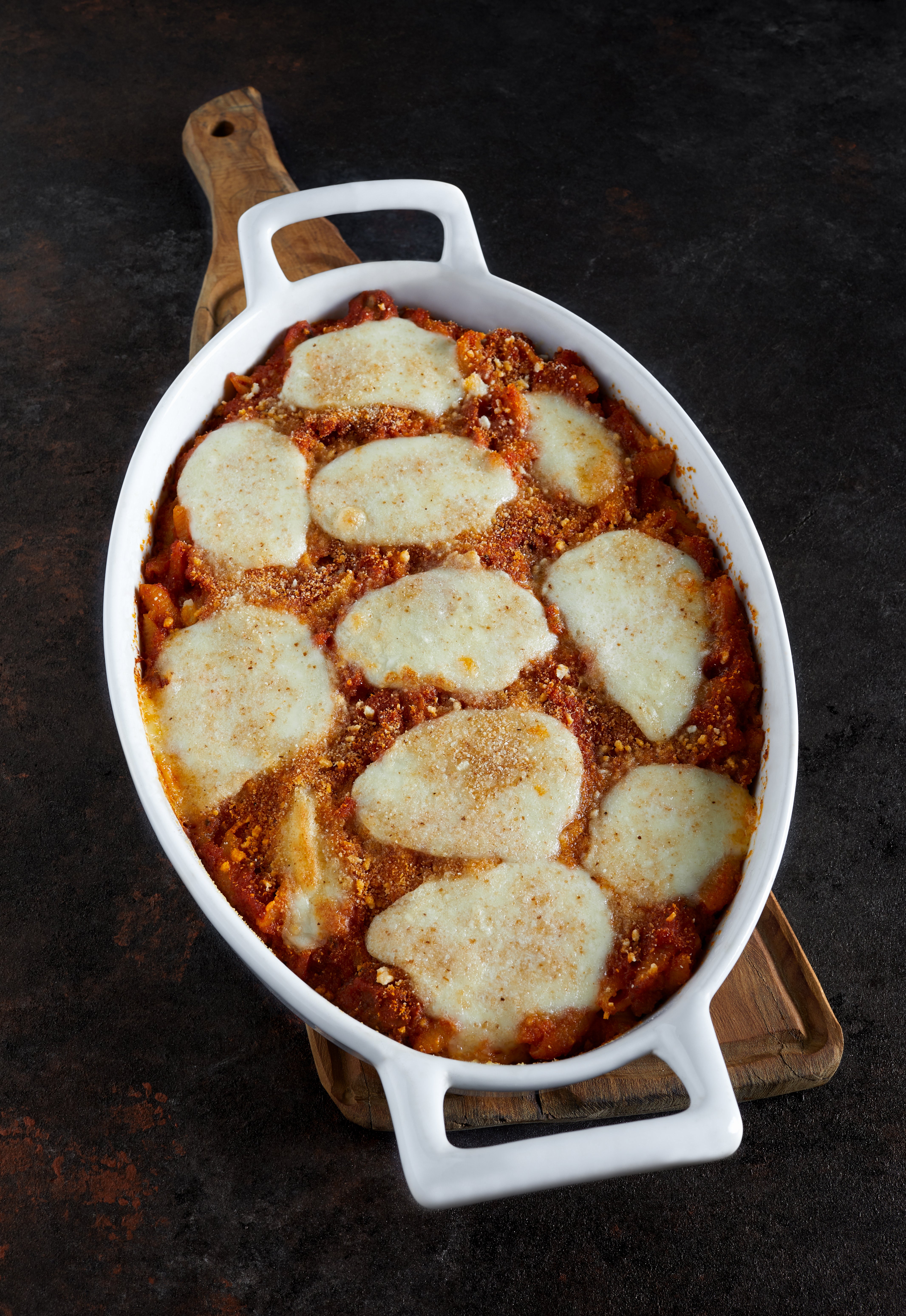 A crispy-melty-tomatoey one pot wonder