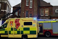 Dulwich: Several children in hospital after ceiling collapses at London school