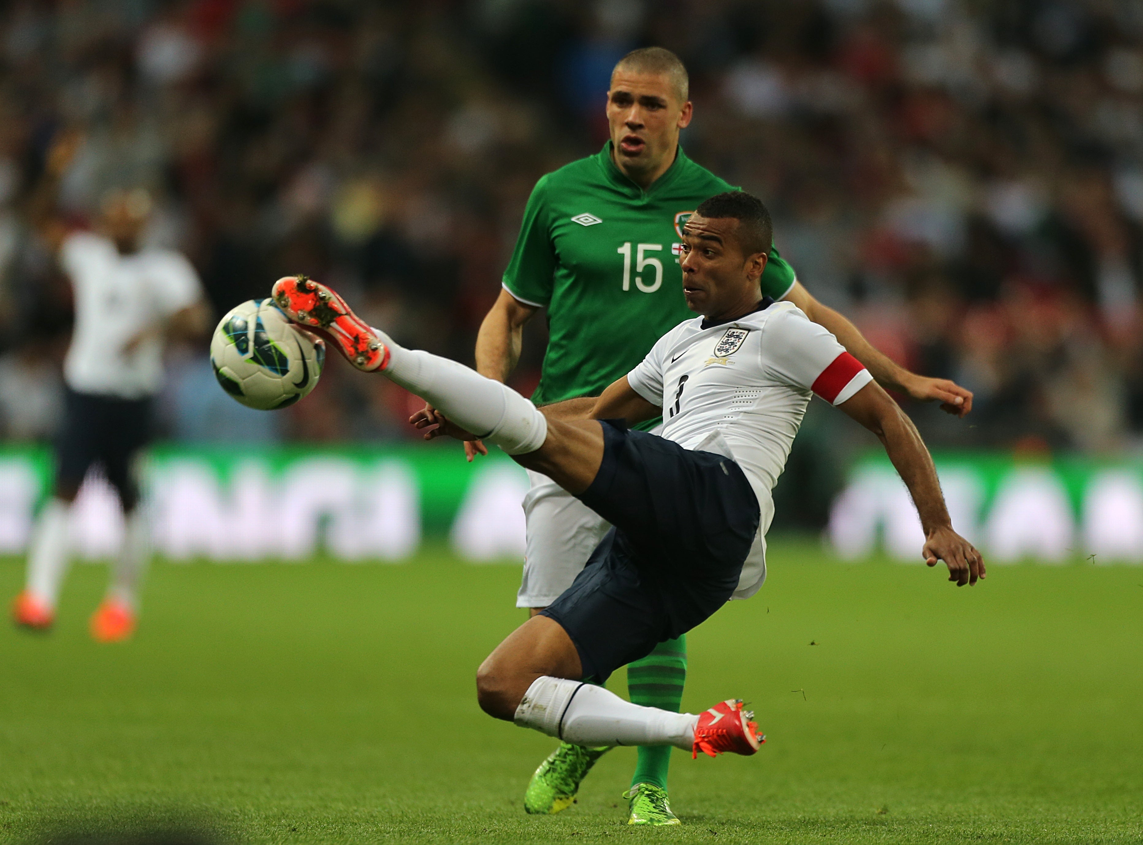 Ashley Cole made 107 senior appearances for England between 2001 and 2014 (Nick Potts/PA)