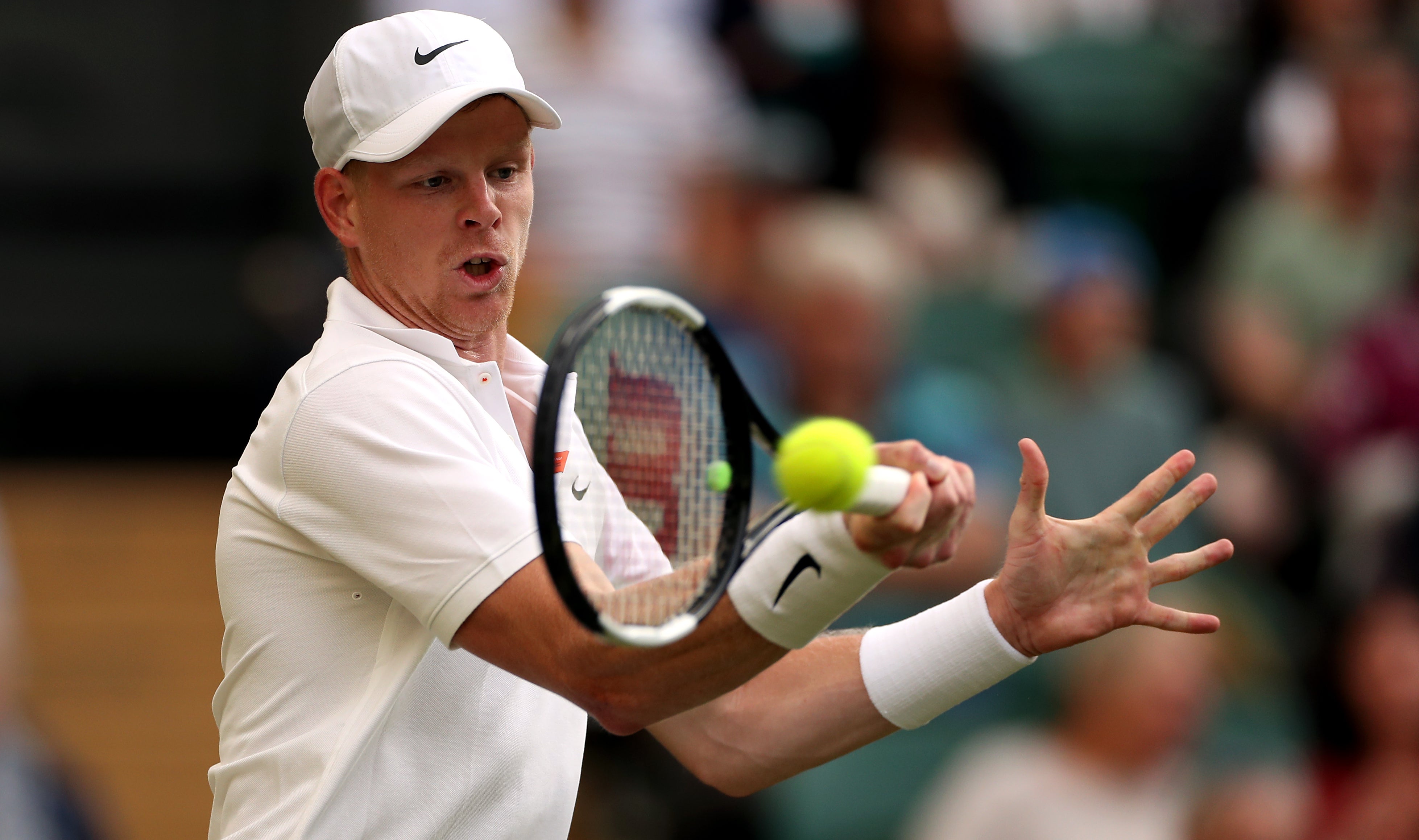 Kyle Edmund has been sidelined for more than a year with a knee injury (Steven Paston/PA)