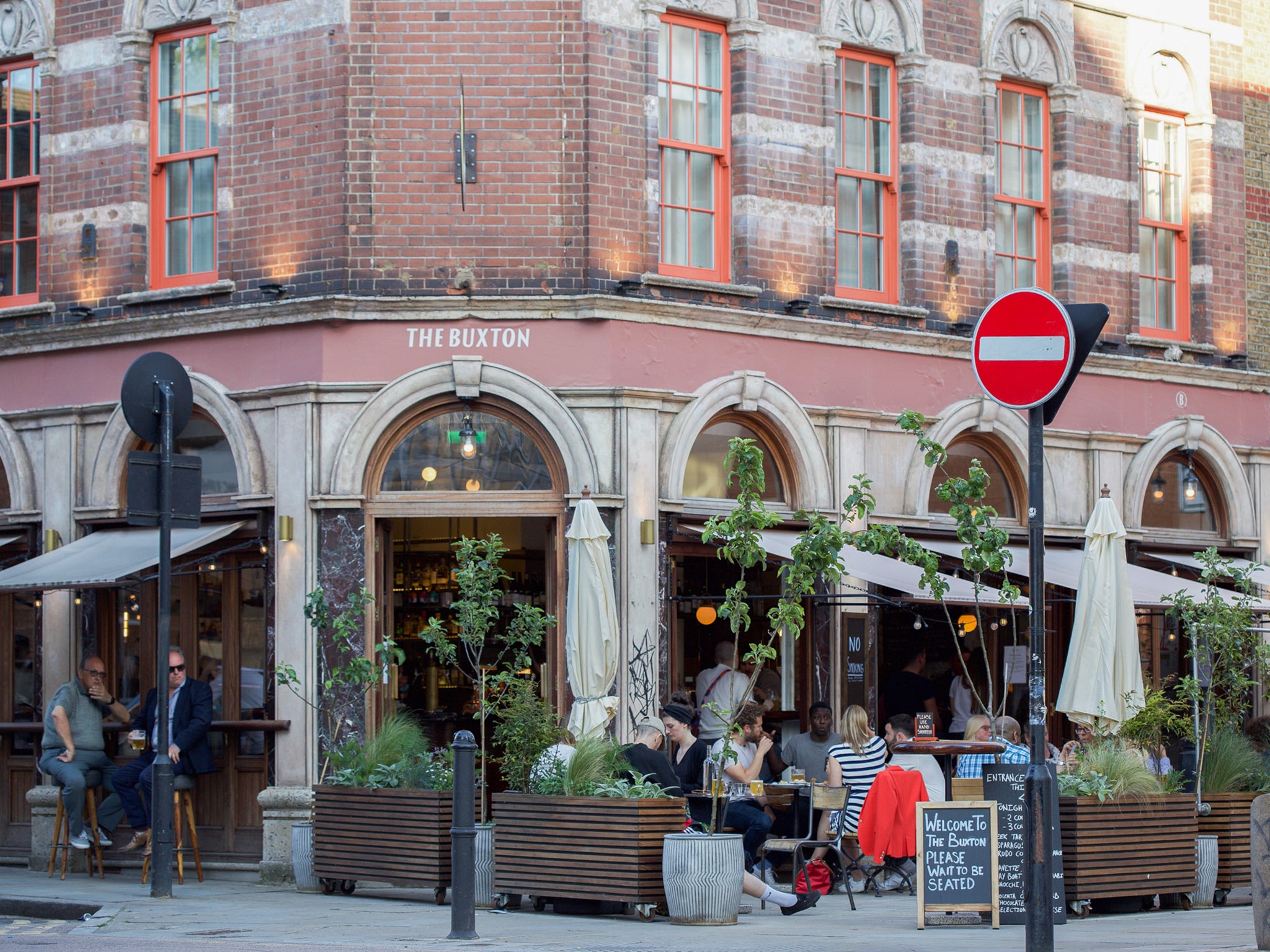 The renovation team behind The Buxton has kept all of its Victorian charm, with a few modern additions