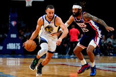 Stephen Curry inspires Golden State Warriors victory over Brooklyn Nets