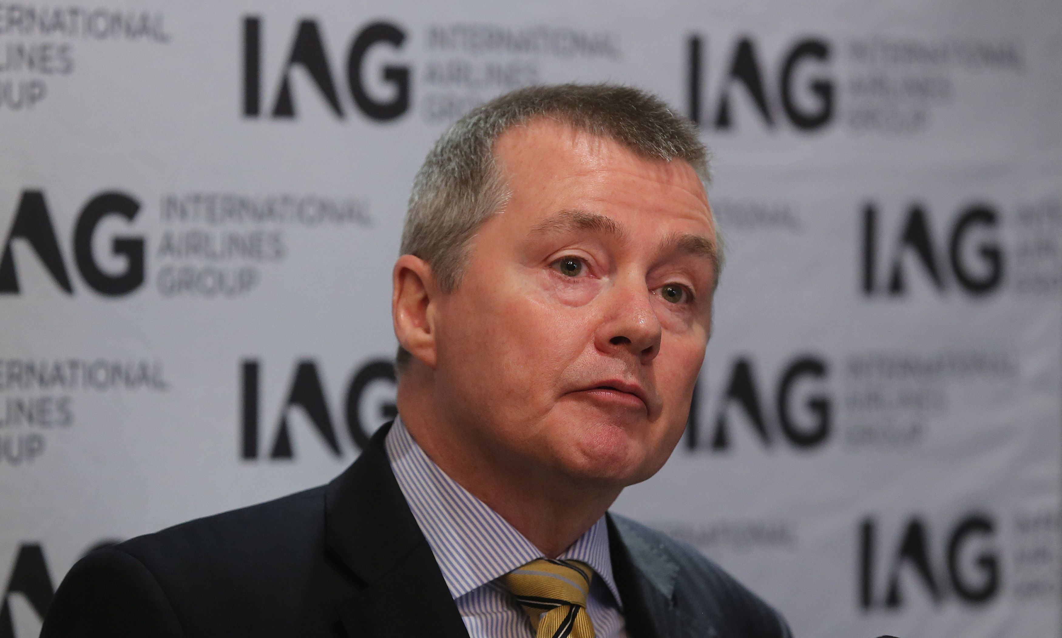 International Airlines Group chief executive Willie Walsh (Niall Carson/PA)