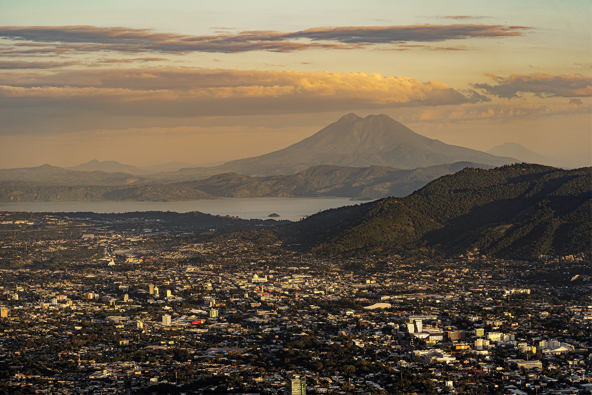 View of San Salvador from Mirador del Boqueron