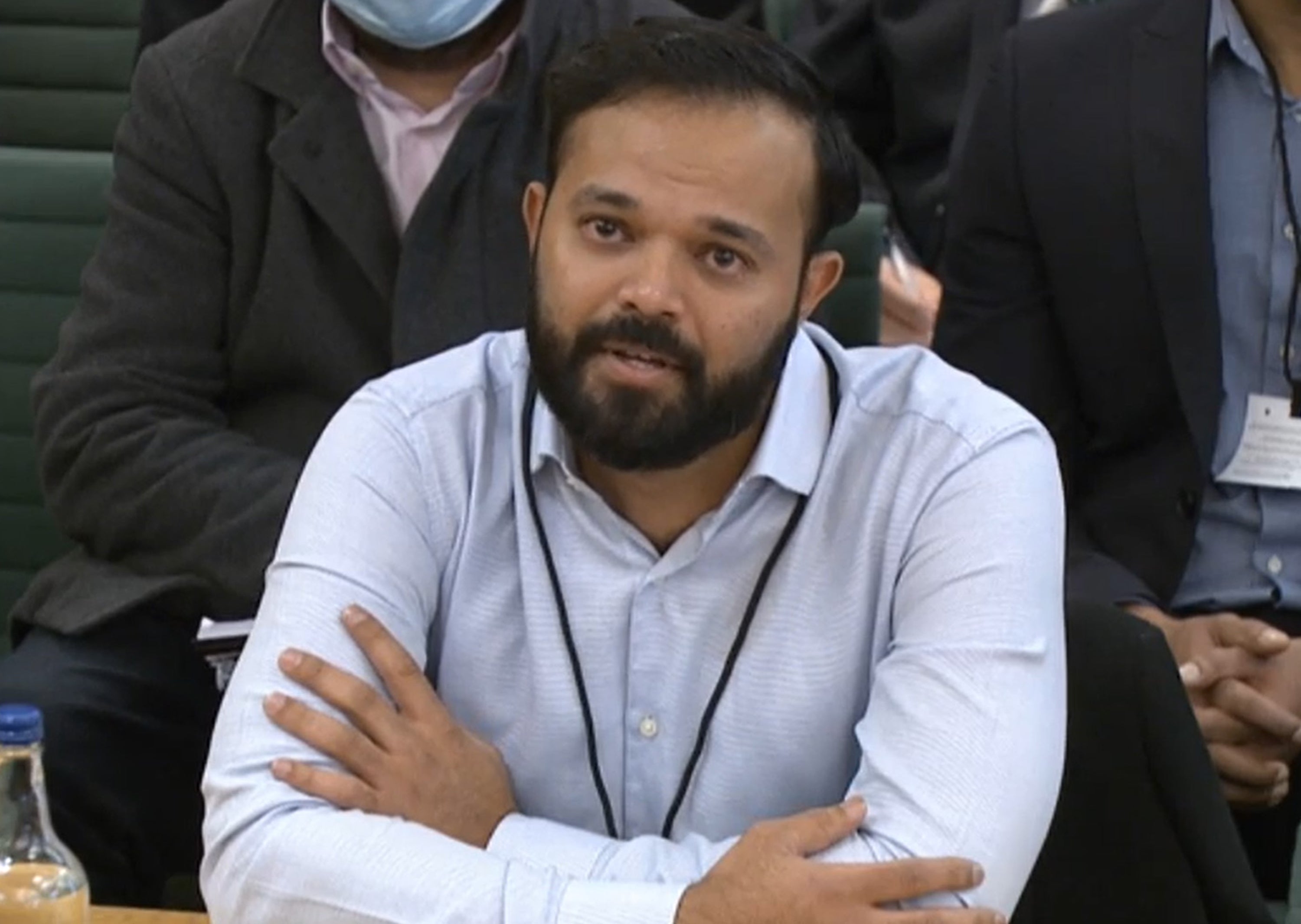 Azeem Rafiq gave evidence to the DCMS committee on Tuesday (House of Commons screenshot/PA)