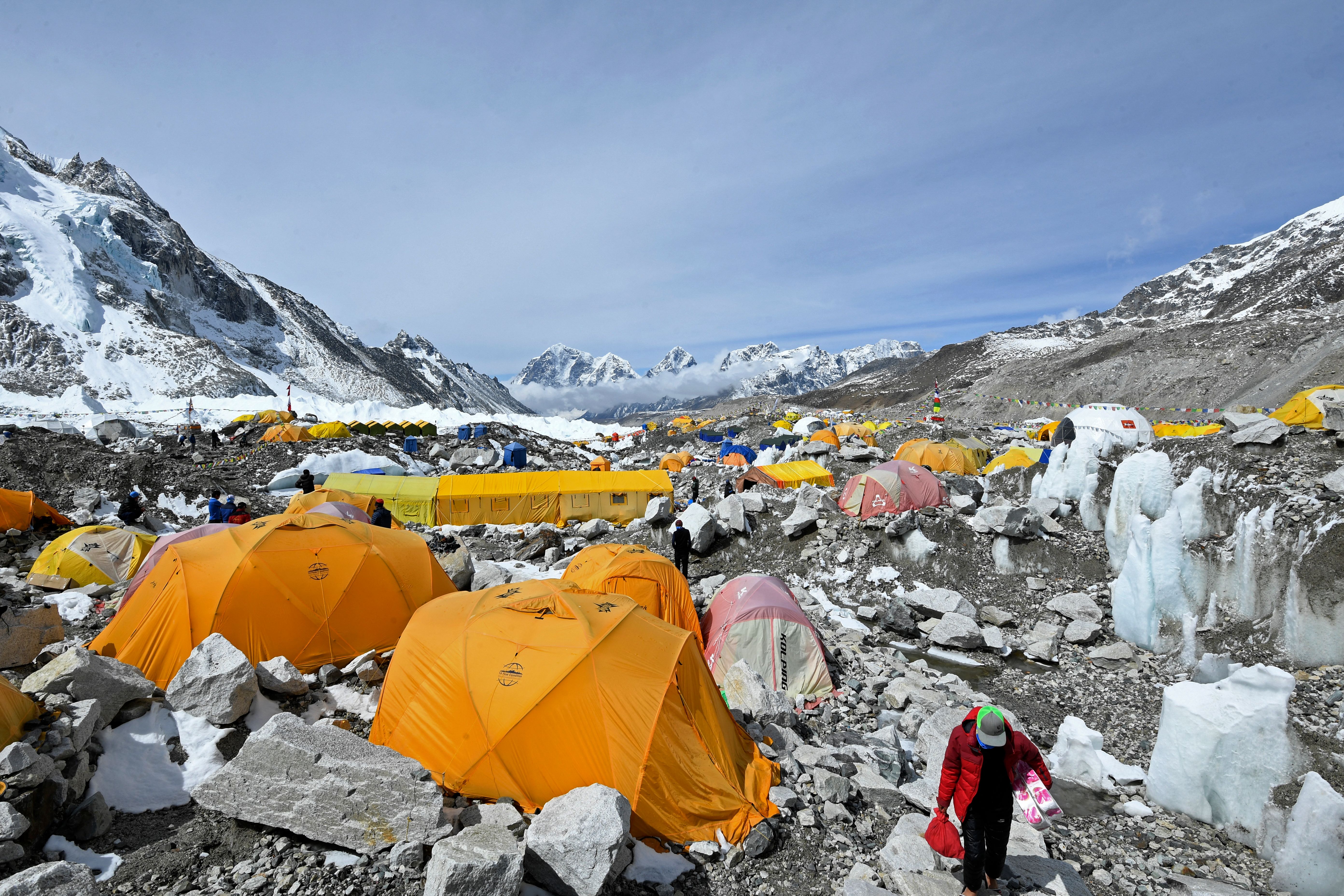 Sitting at 17,600ft, even Everest’s base camp is high enough to cause altitude-related health problems