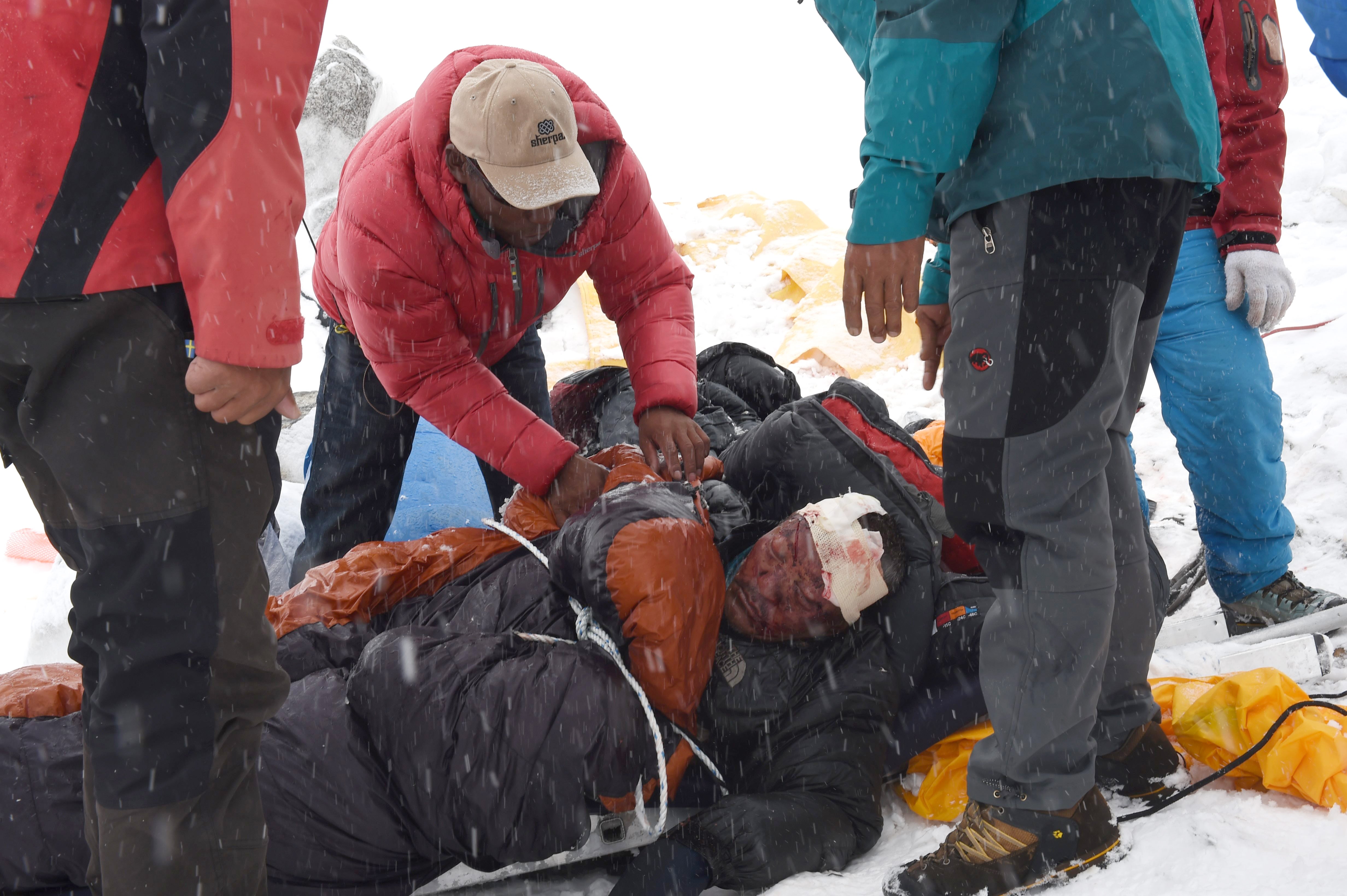 Even the experienced Sherpas are putting their lives in danger with every summit of Everest. A quake on 25 April 2015 killed 22 people at base camp