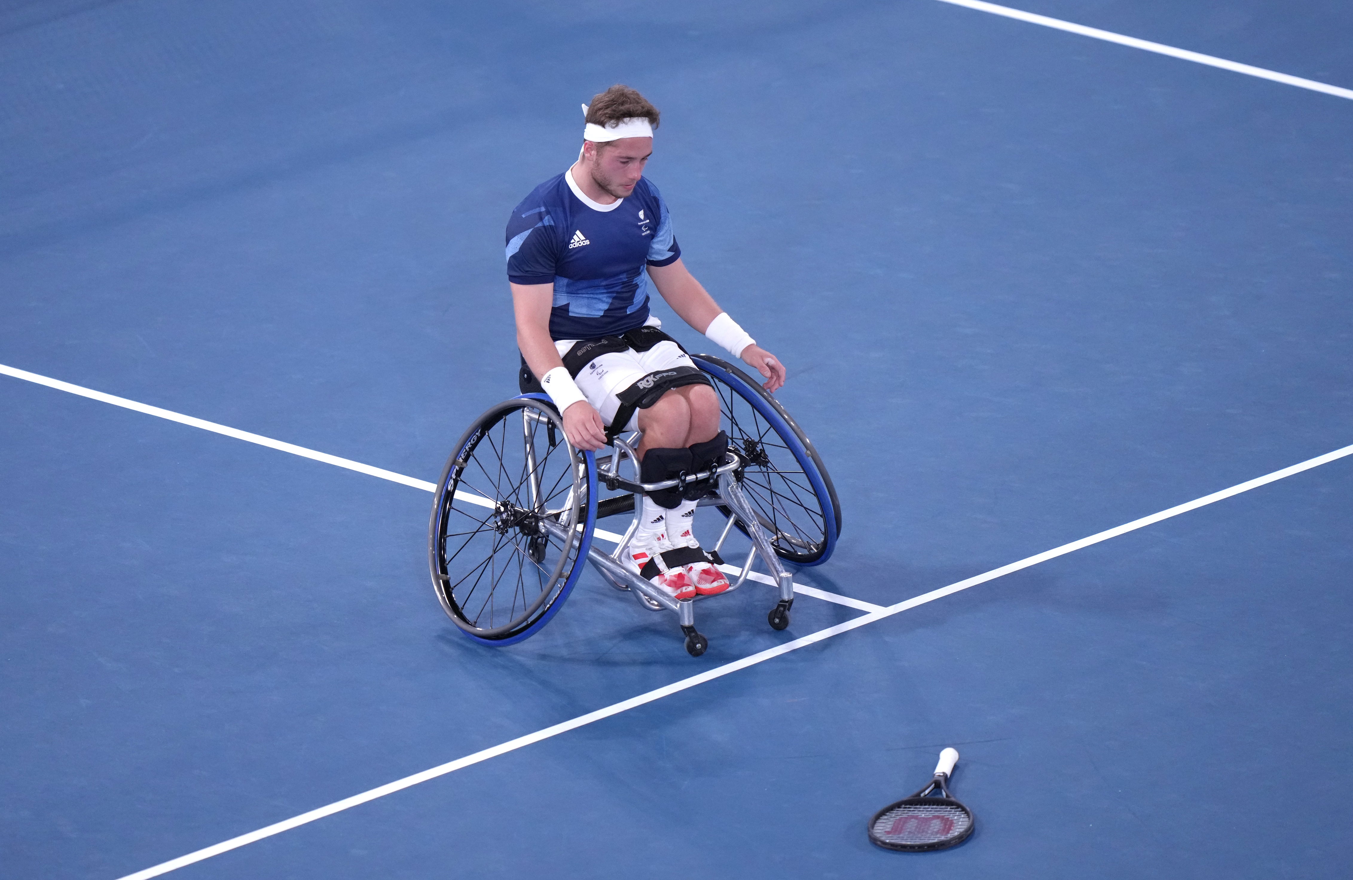 Hewett was devastated at missing out on Paralympic gold in Tokyo (Tim Goode/PA)