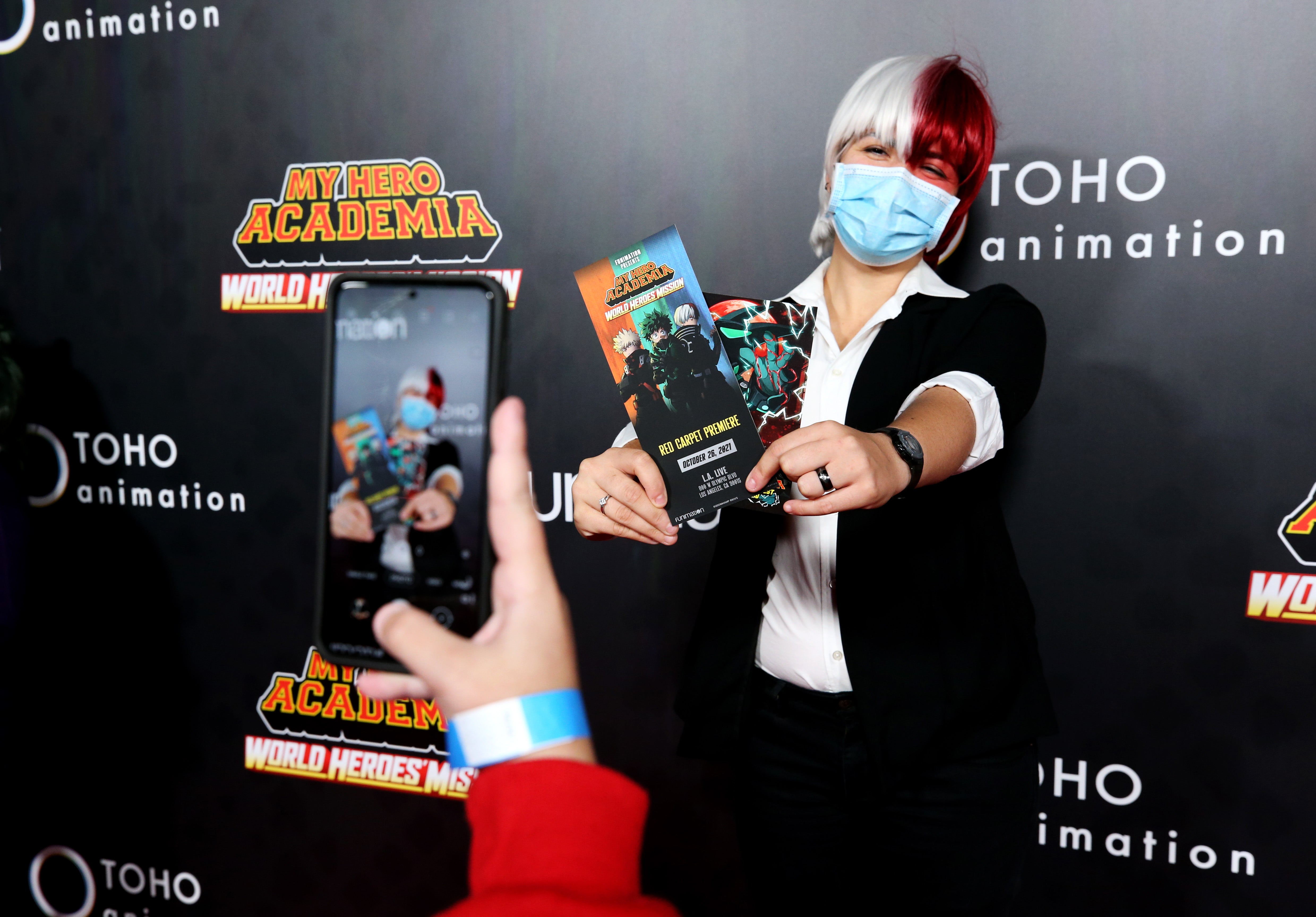 Los Angeles premier of ‘My Hero Academia: World Heroes’ Mission’ last month
