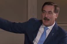 Trump tells Mike Lindell he supports his ‘very good’ idea of melting voting machines into prison bars