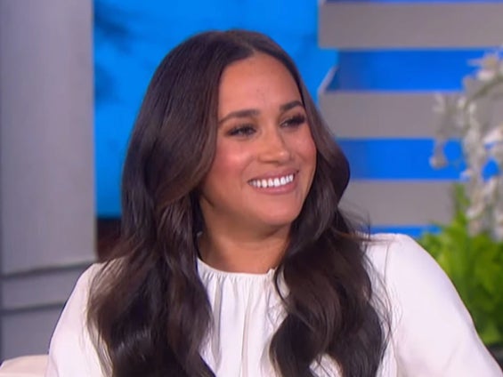 Meghan Markle was interviewed by Ellen DeGeneres